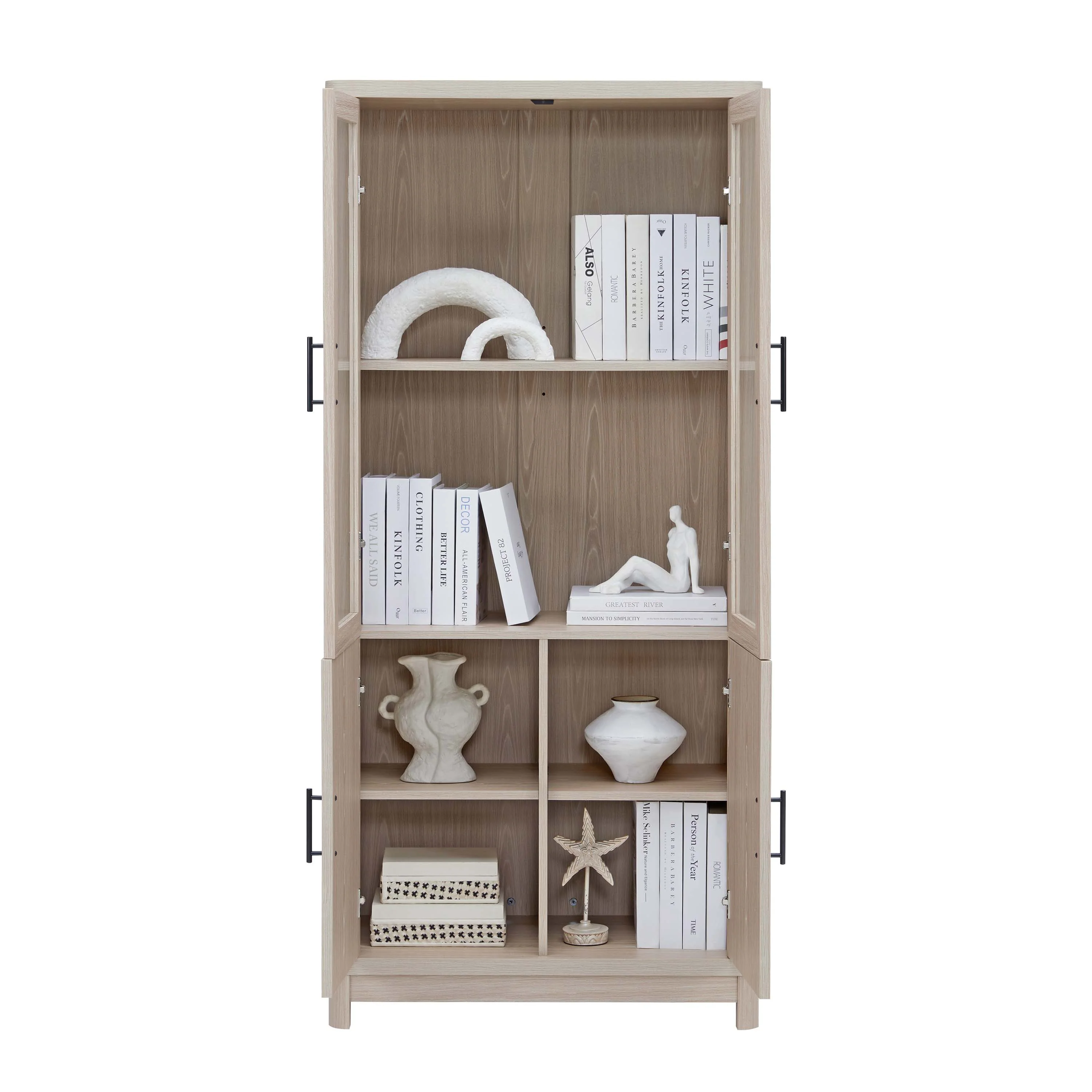 Jodie Bookcase in Whitewashed Oak - Image 11
