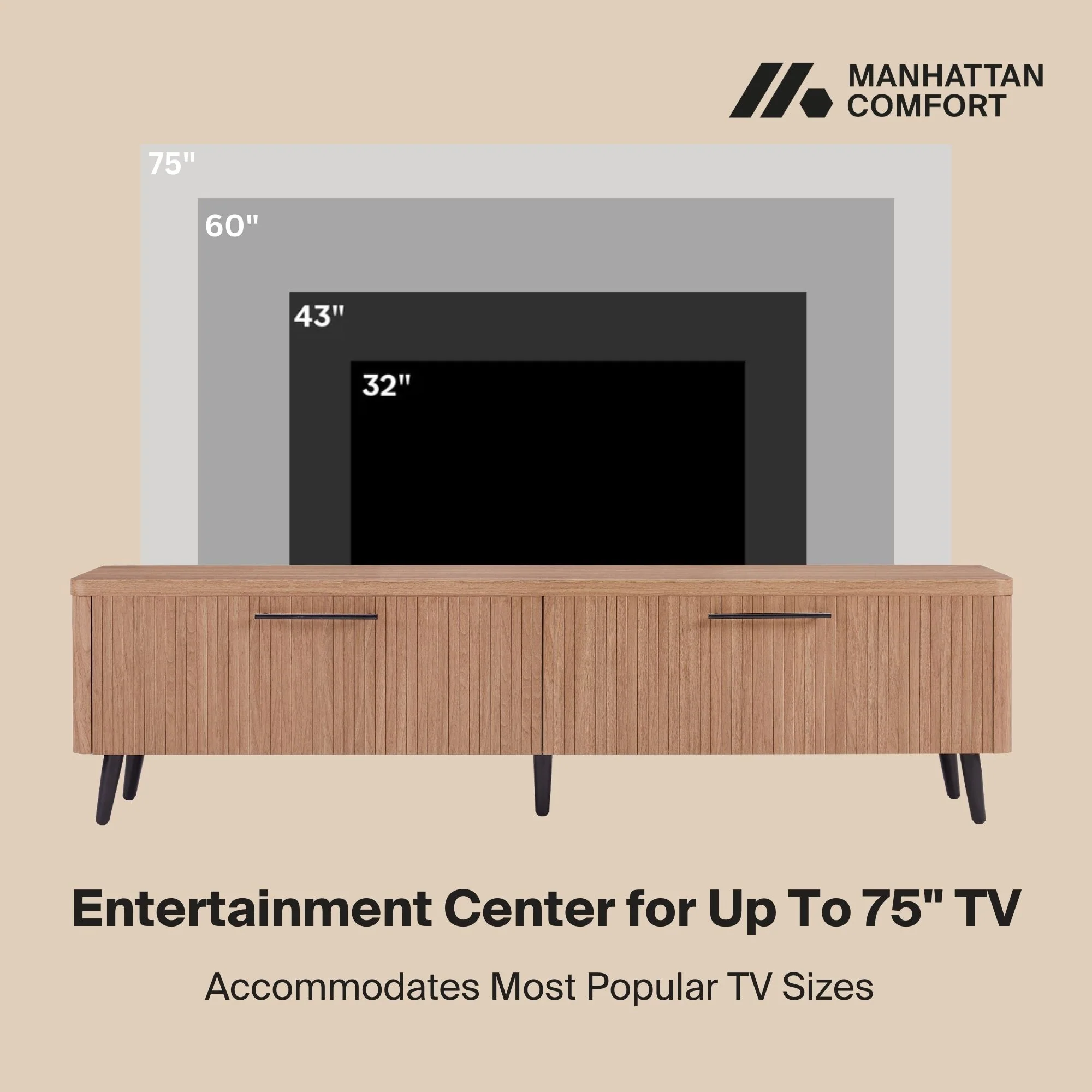 Jodie TV Stand in Maple - Image 5