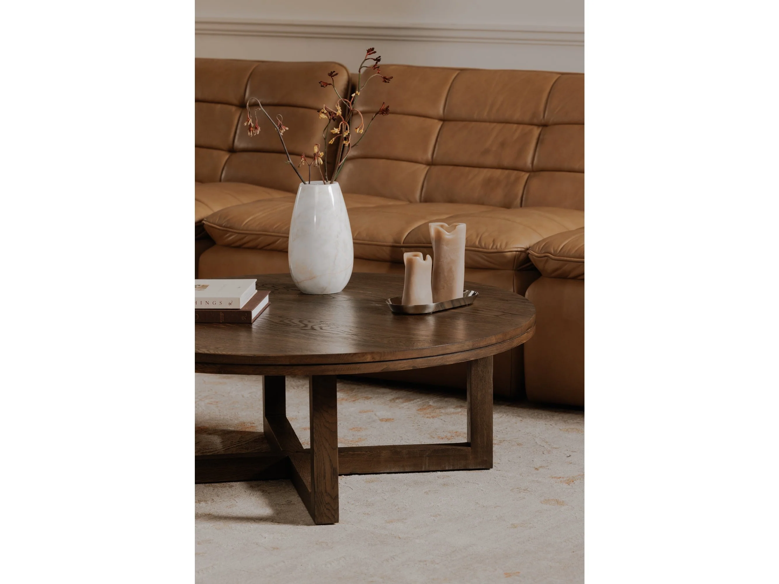 Joel Dark Brown Coffee Table