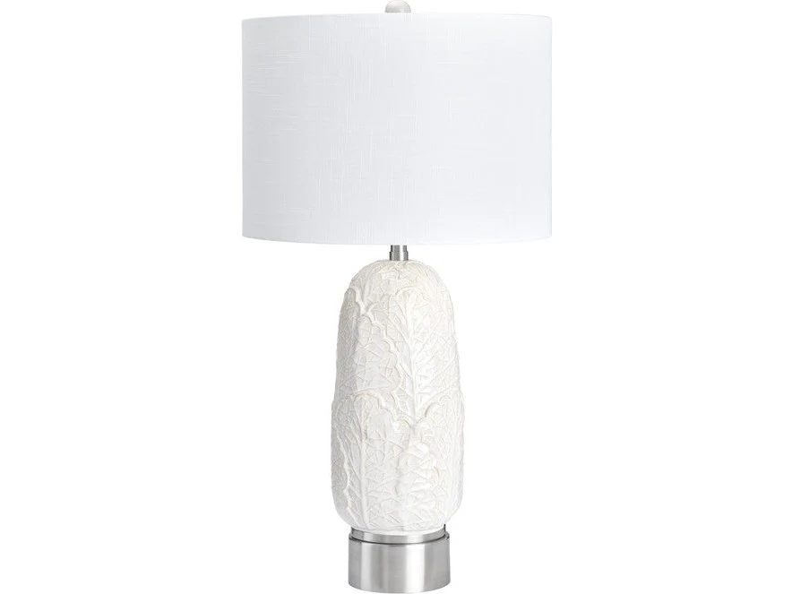 Johanson White/Silver Table Lamp