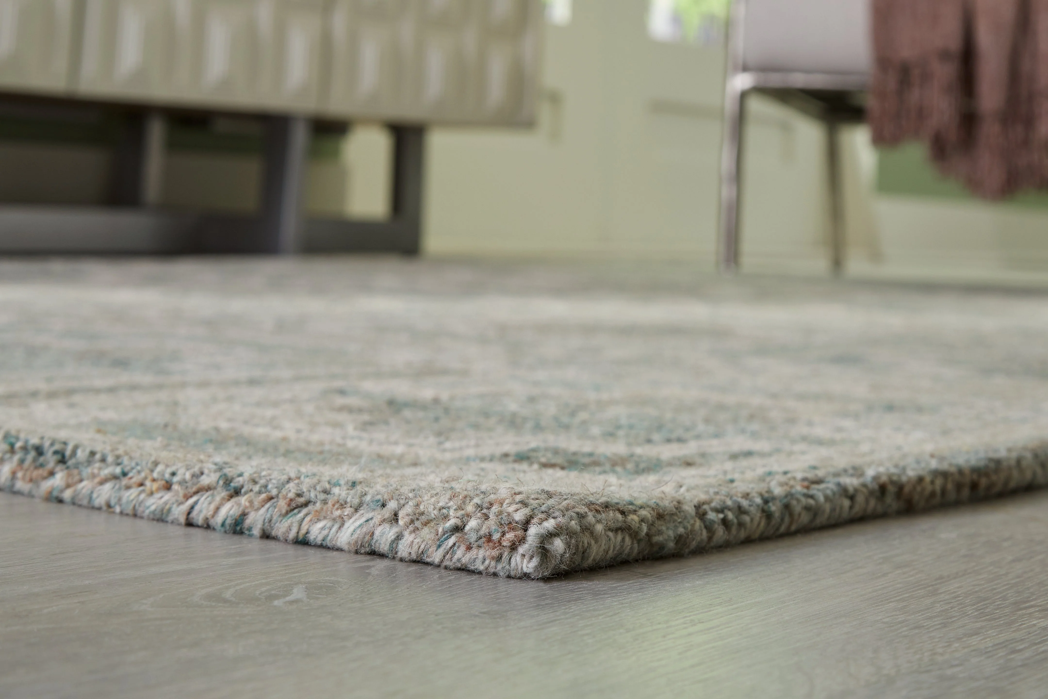 Jossland Green/Ivory Large Rug (Online Special Price) - Image 3