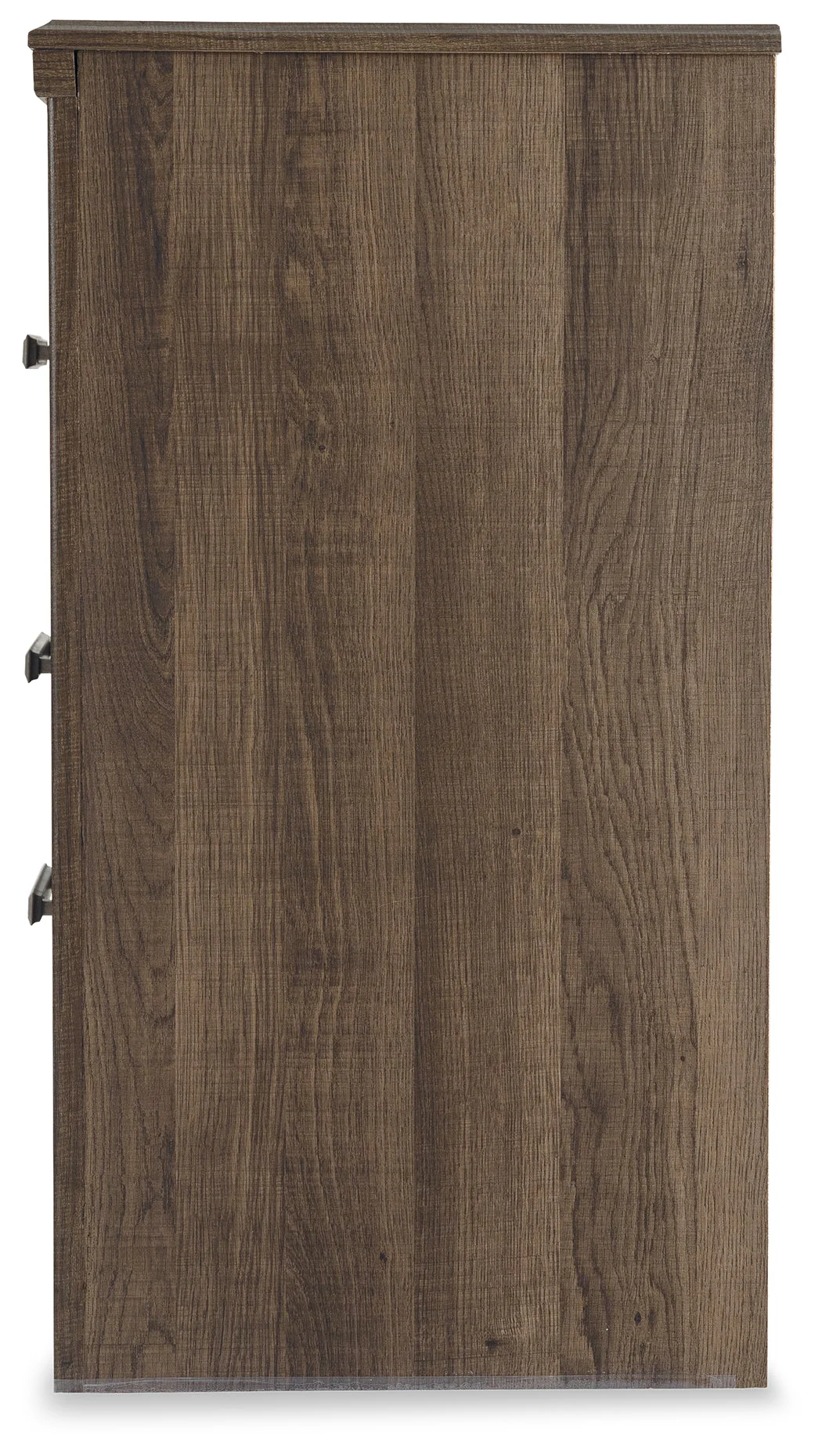 Juararo Dark Brown King Panel Bedroom Set with 2 Nightstands (Online Special Price) - Image 4