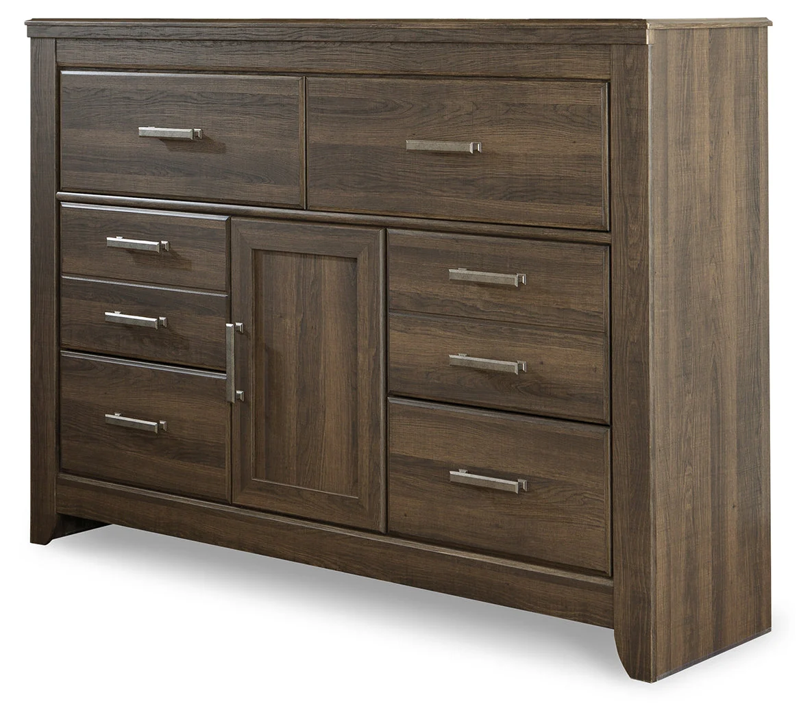 Juararo Dark Brown King Poster Bed, Dresser, Chest and Nightstand (Online Special Price) - Image 4