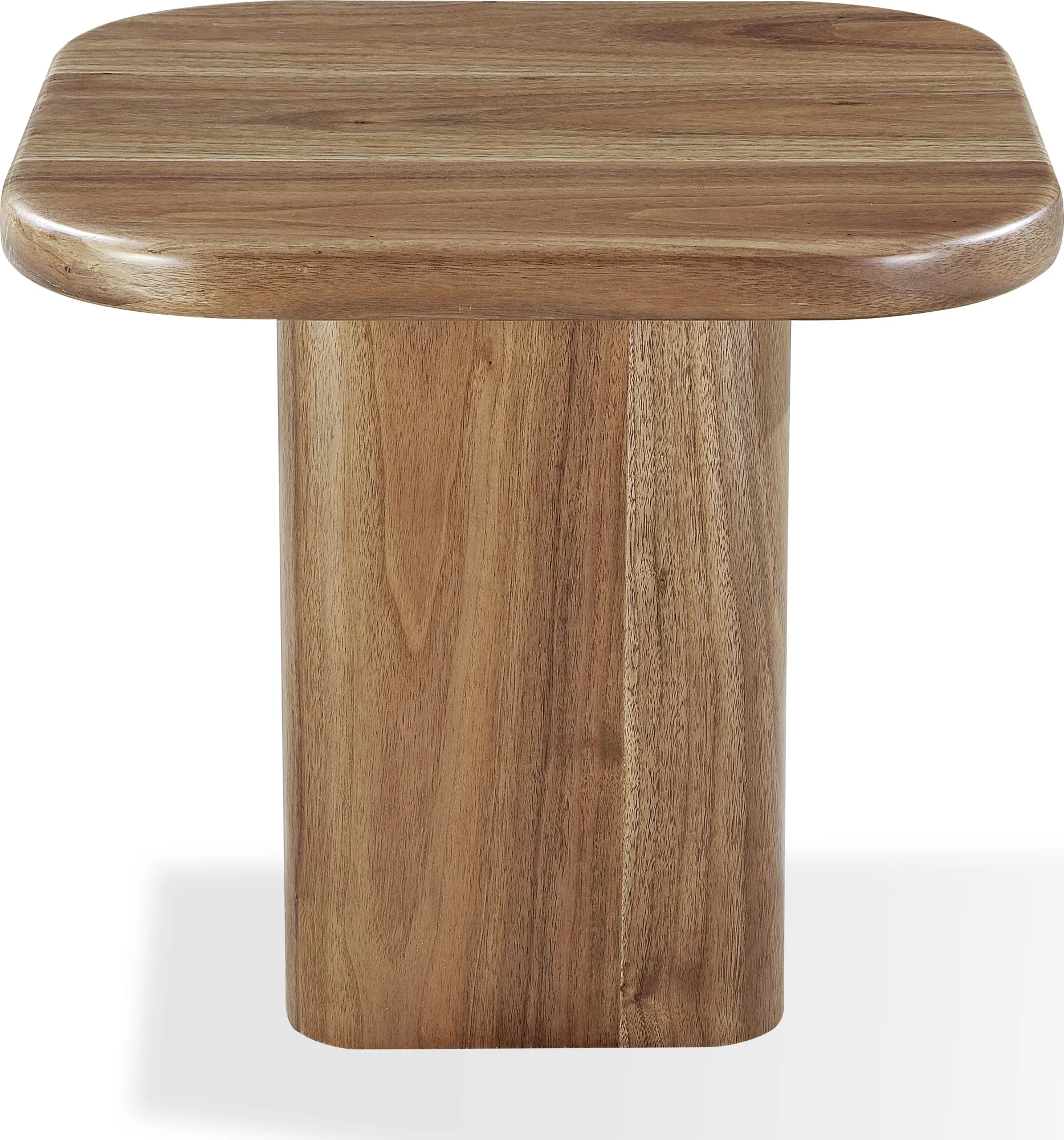 Juba Mongoose Walnut End Table - Image 3