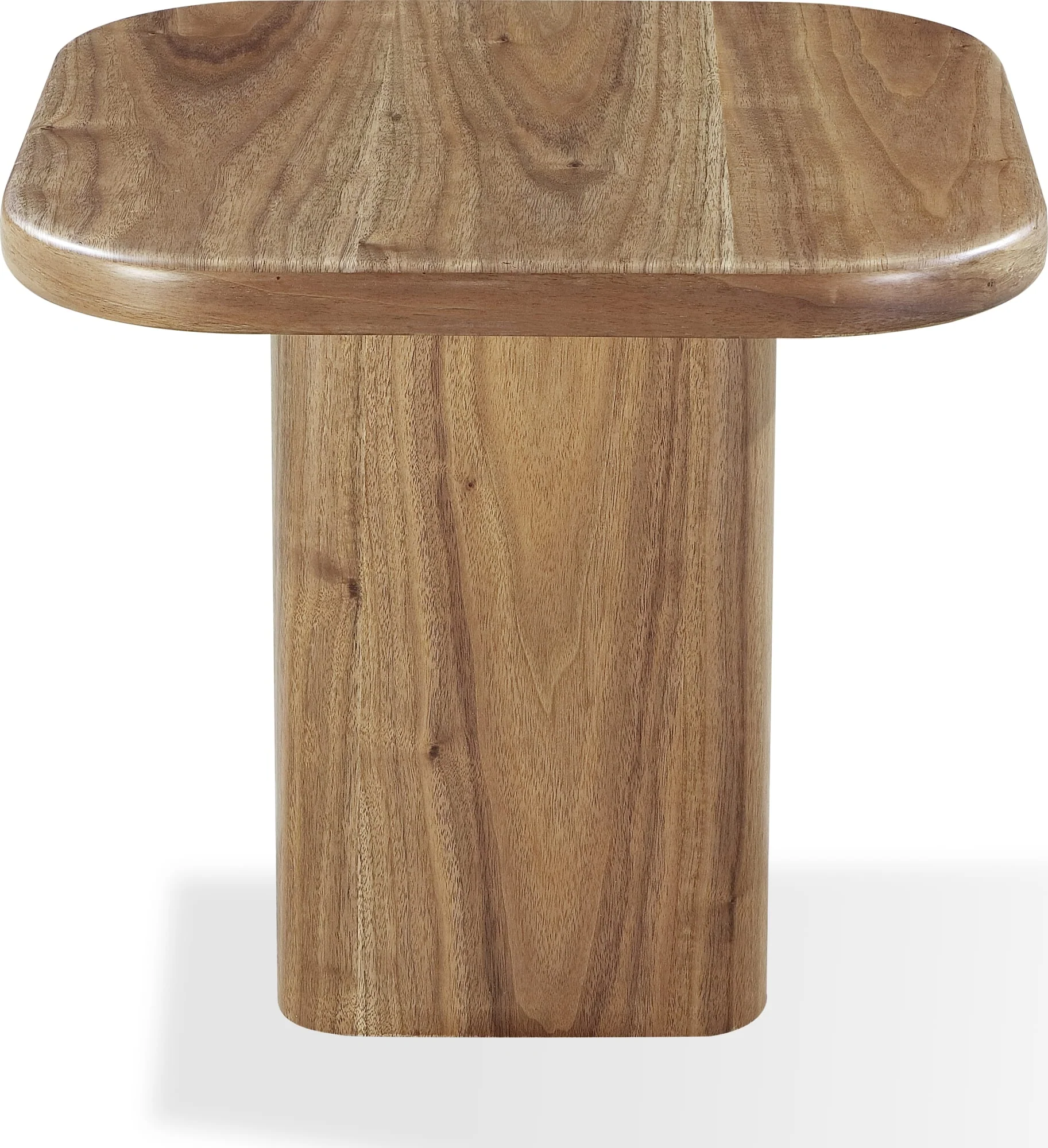 Juba Mongoose Walnut End Table - Image 4