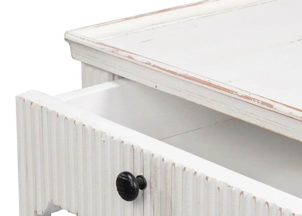 Jude Bungalow White Side Table - Image 11