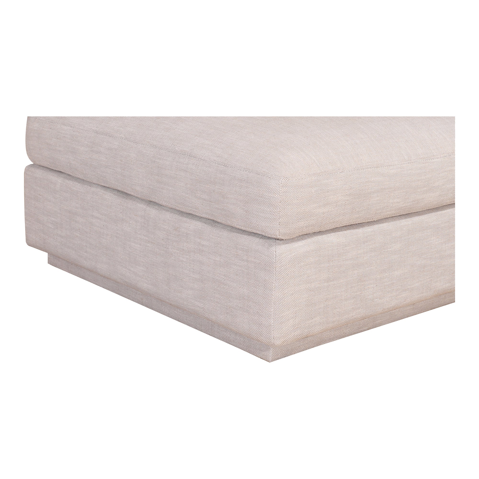 Justin Grey Ottoman - Image 3