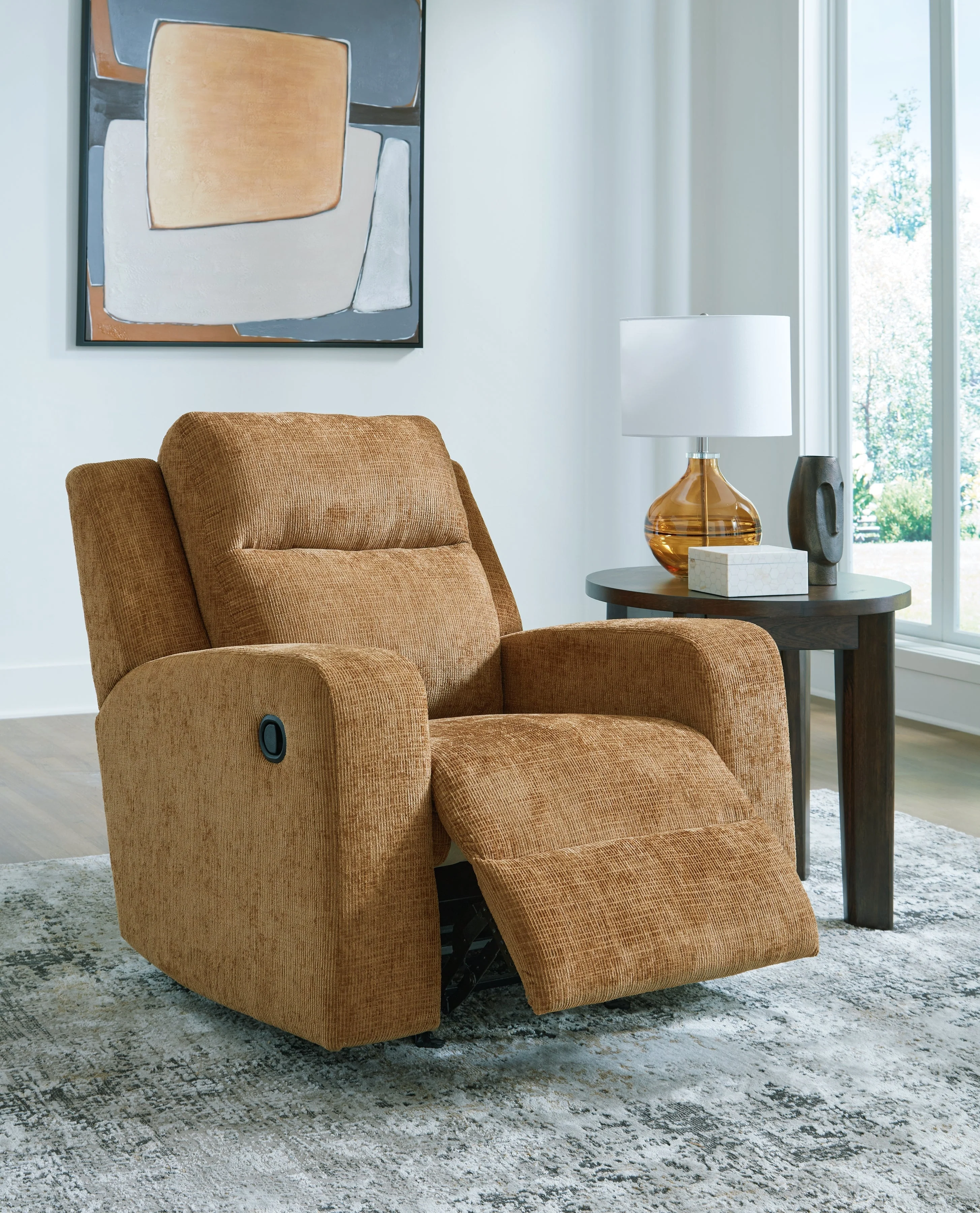 Kanlow Honey Rocker Recliner (Online Special Price) - Image 8