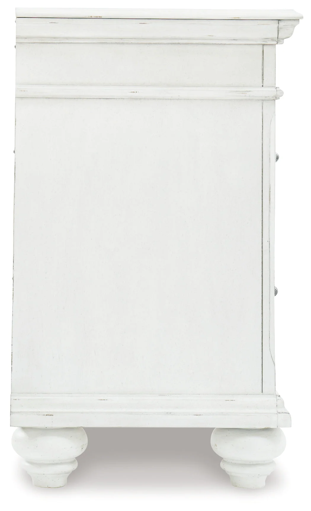 Kanwyn Whitewash King Panel Bedroom Set with Dresser, Mirror, Chest and 2 Nightstands (Online Special Price) - Image 13