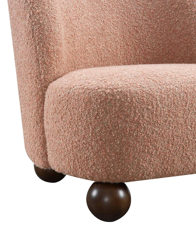 Karey Pink Accent Chair - Image 6