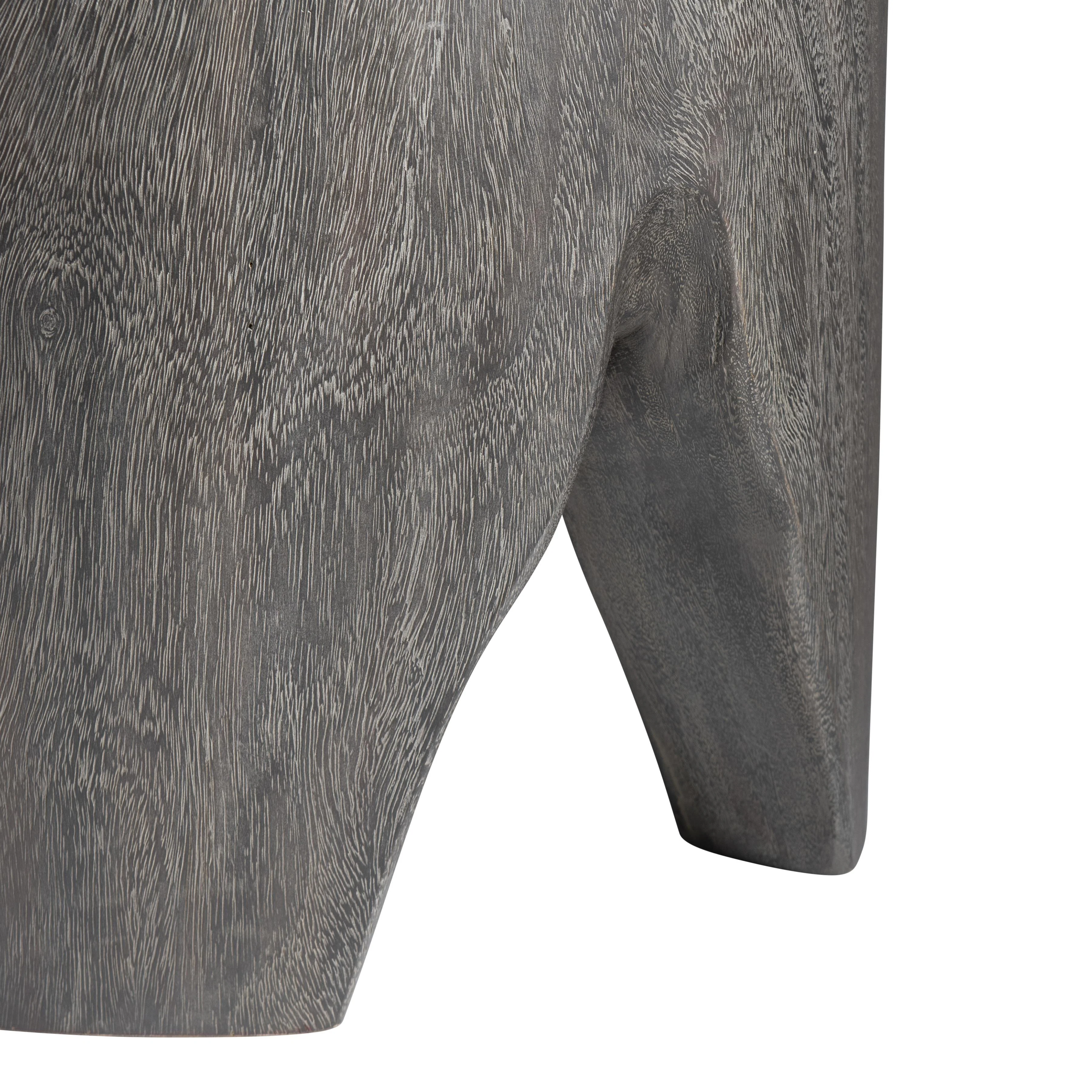 Kateri Smoked Truffle Accent Table - Image 6