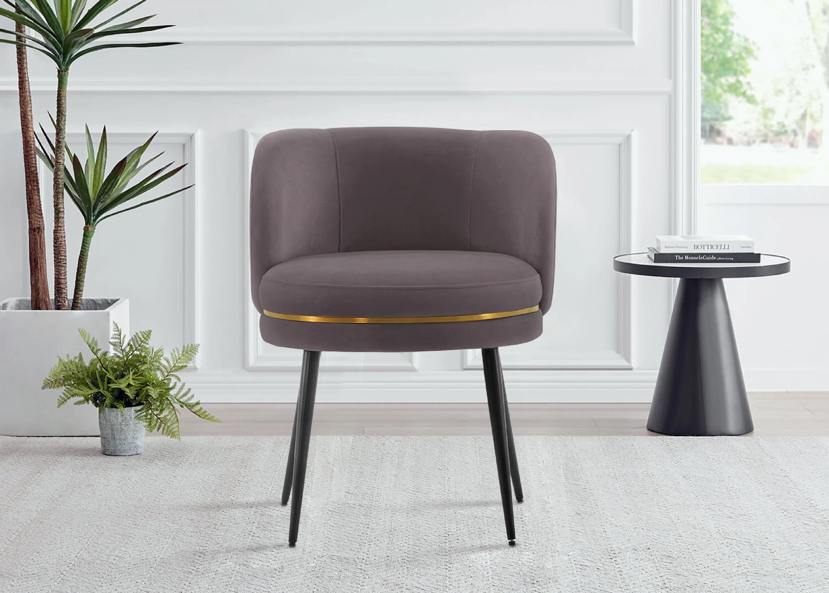 Kaya Dining Chair in Grey - Image 2