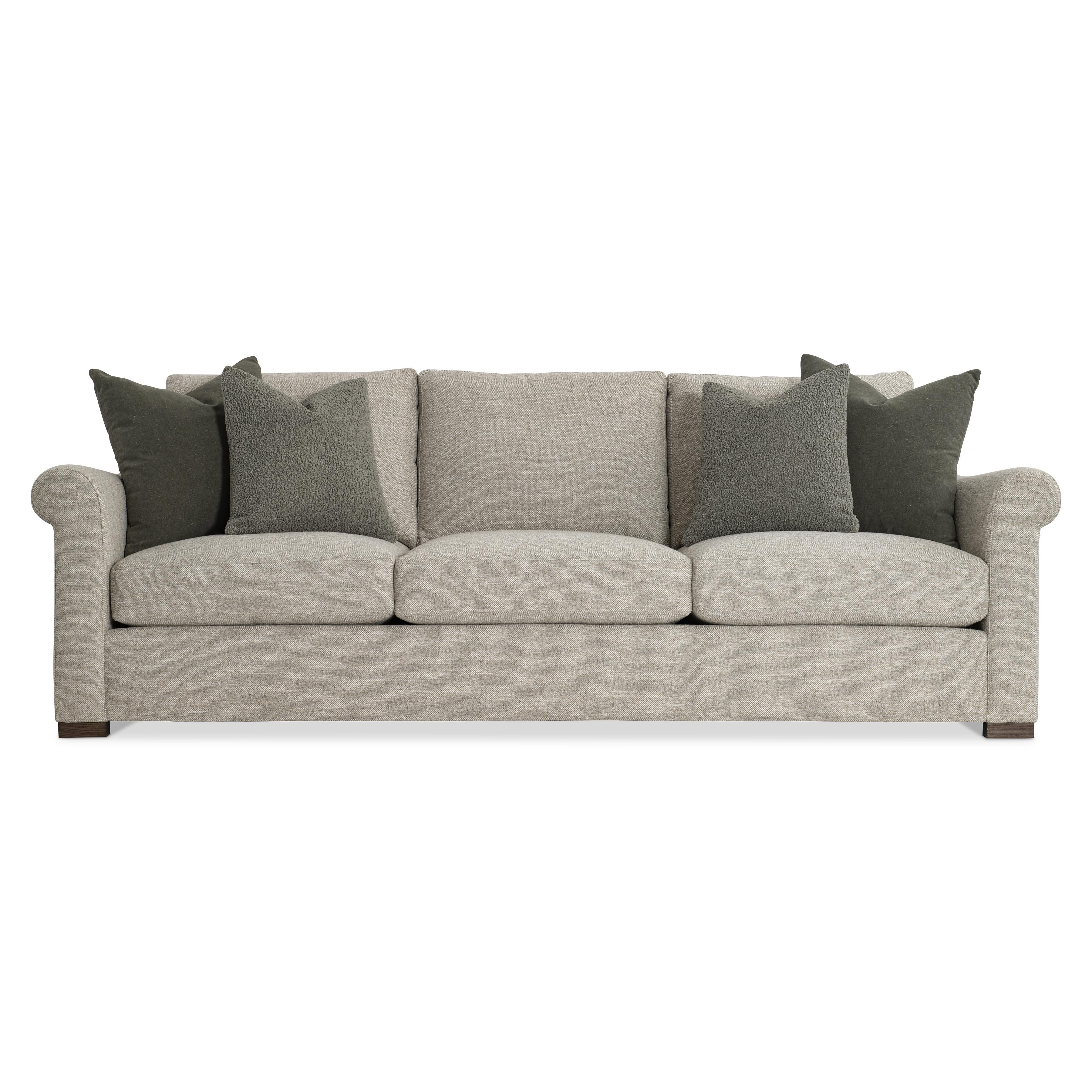 Keirnan Beige/Tan Fabric Sofa - Image 2