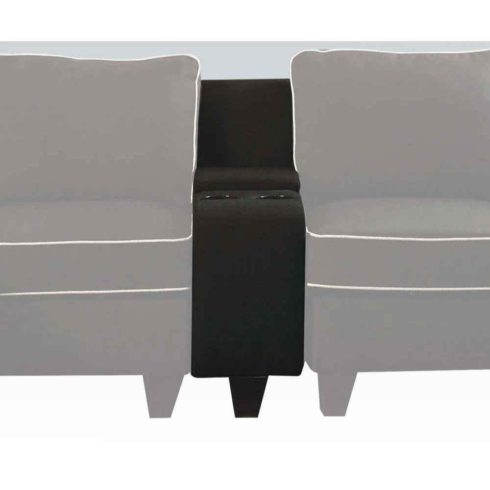 Kelliava Black Console W/Usb - Image 4
