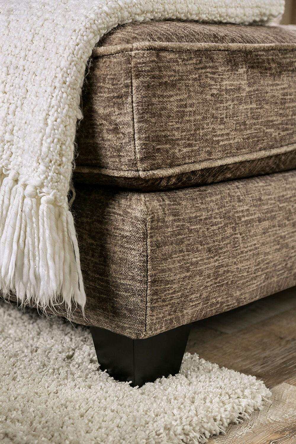 Kempston Brown L Shape Sectional Sofa - Image 2