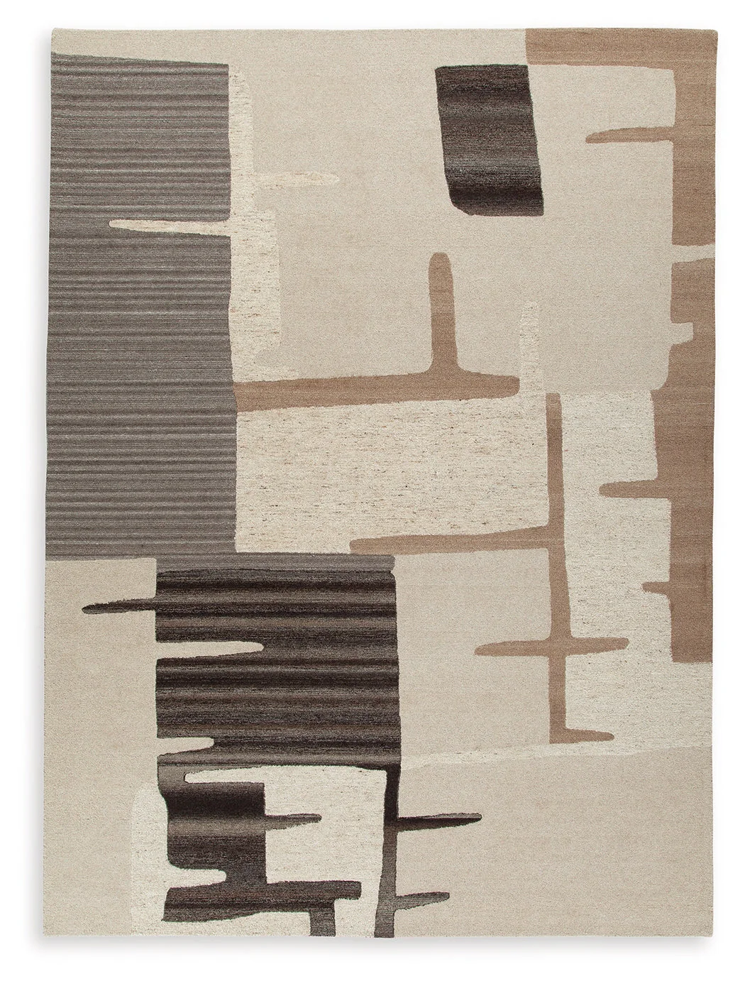 Kencher Beige/Brown Extra Large Rug (Online Special Price) - Image 2