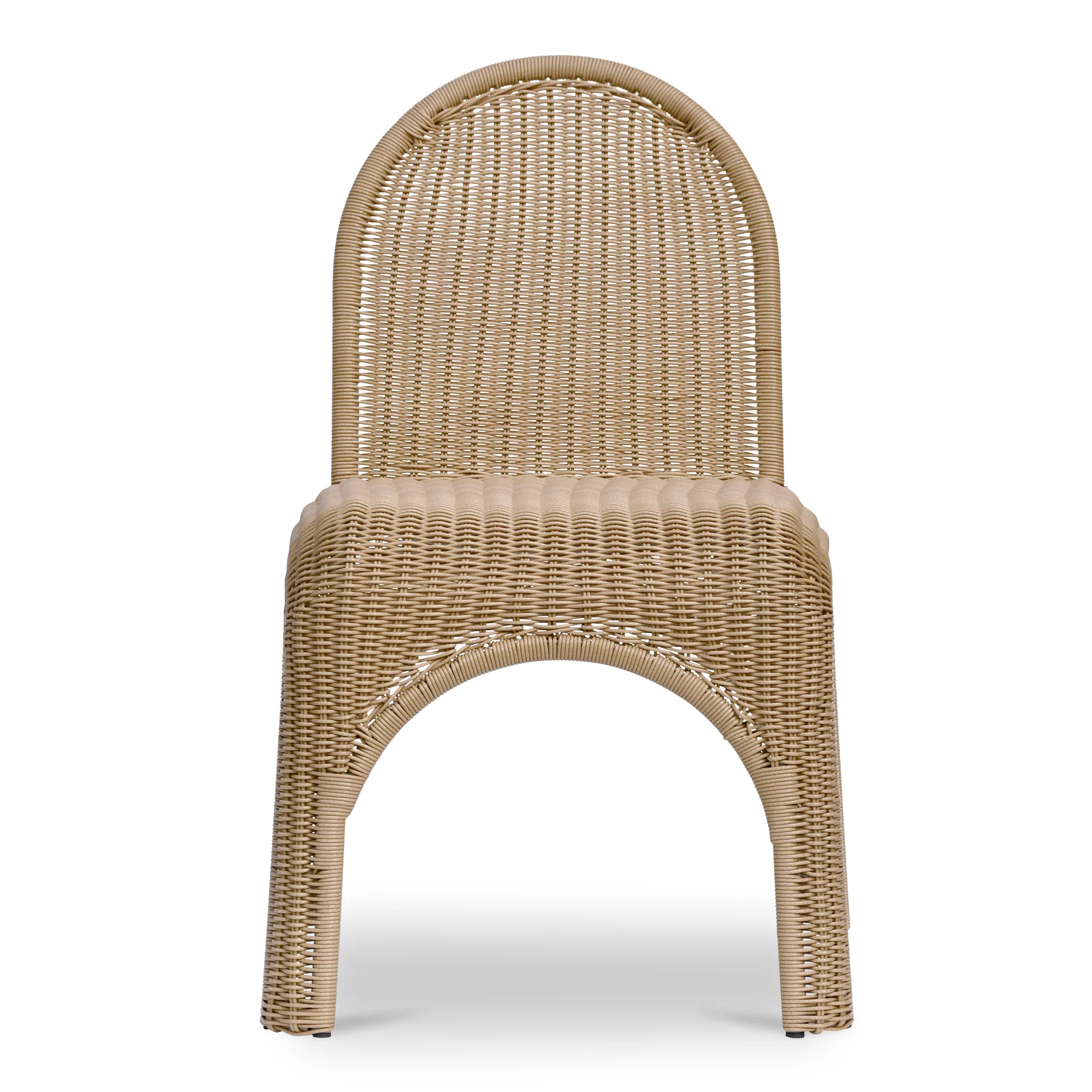 Kendall Natural Outdoor Dining Chair (Set of 2) - Image 5