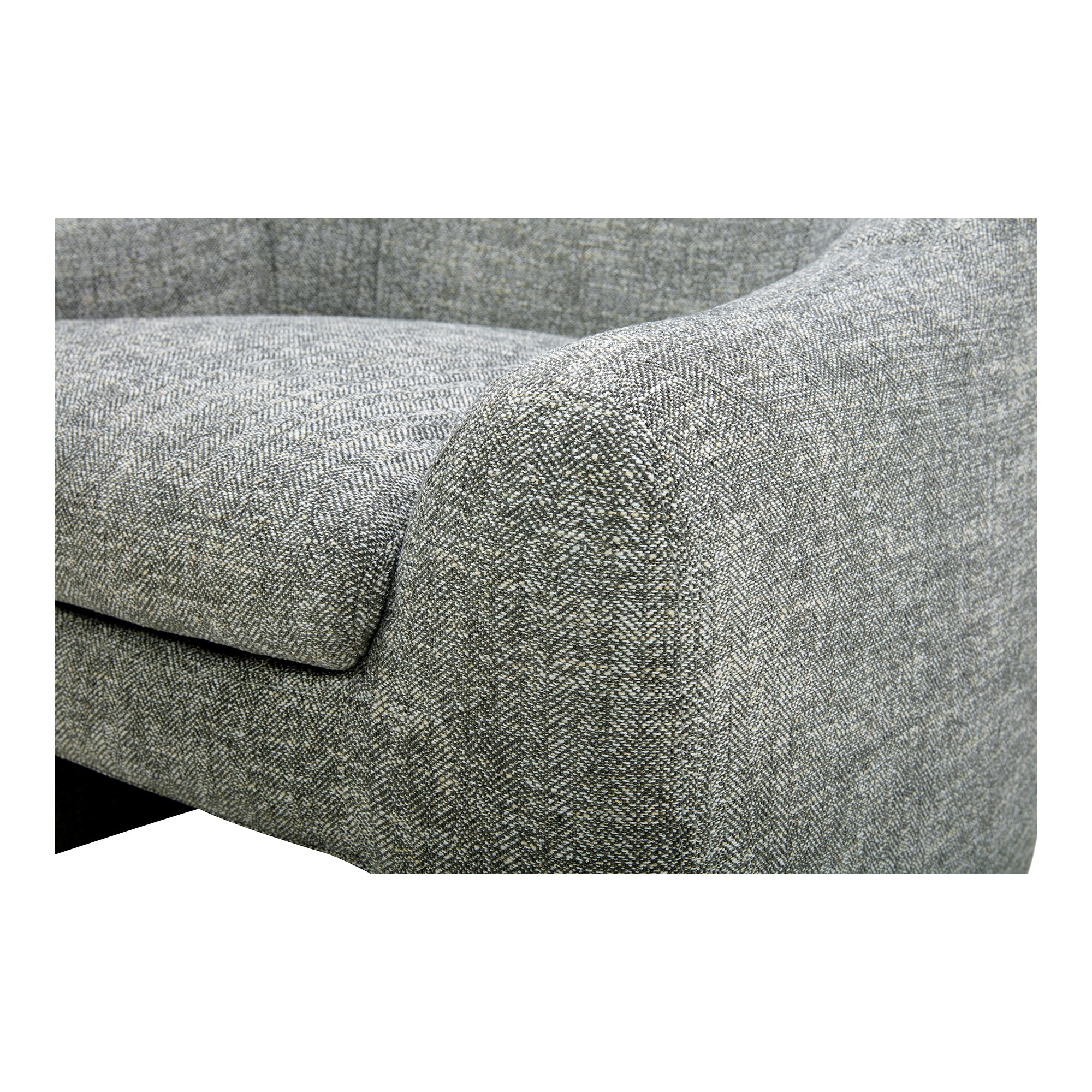Kenzie Slated Moss Accent Chair - Image 6