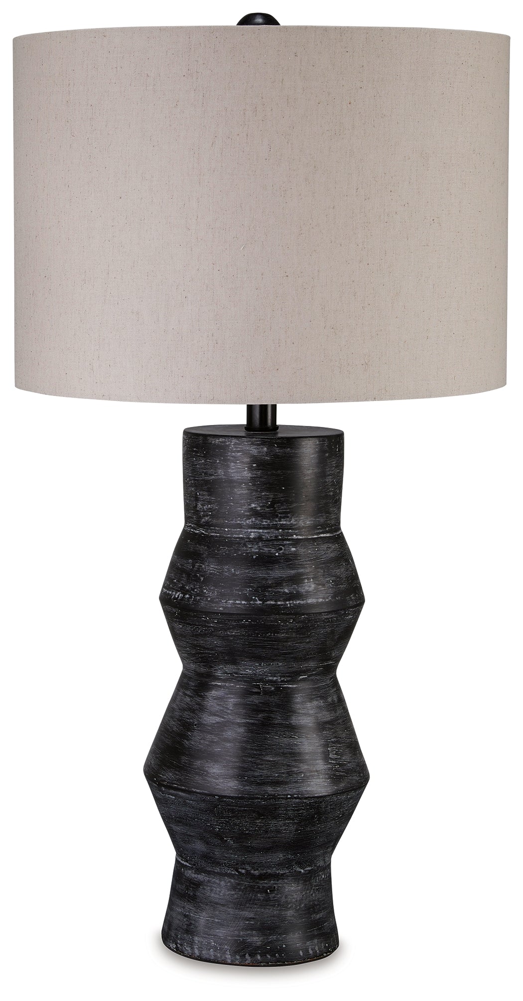 Kerbert Distressed Black 2-Piece Lamp Set (Online Special Price) - Image 3