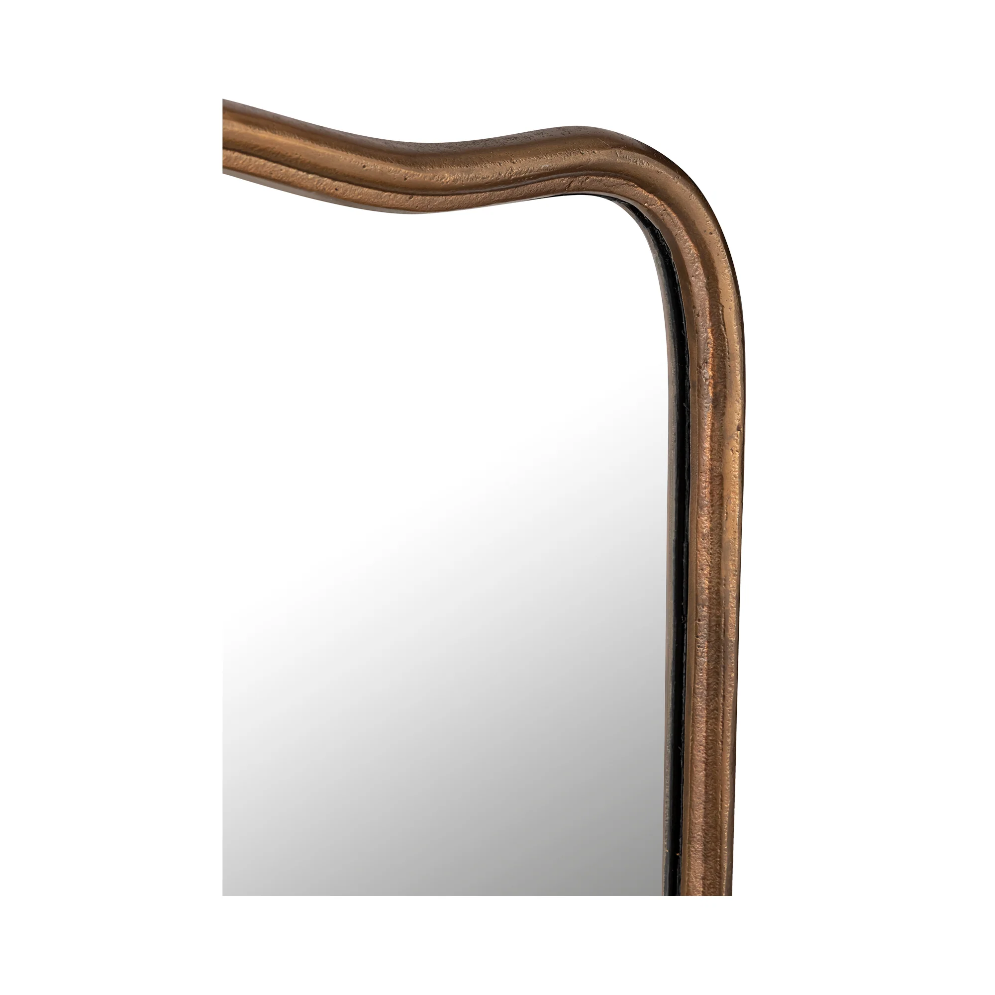 Keyes Brass Mirror - Image 5