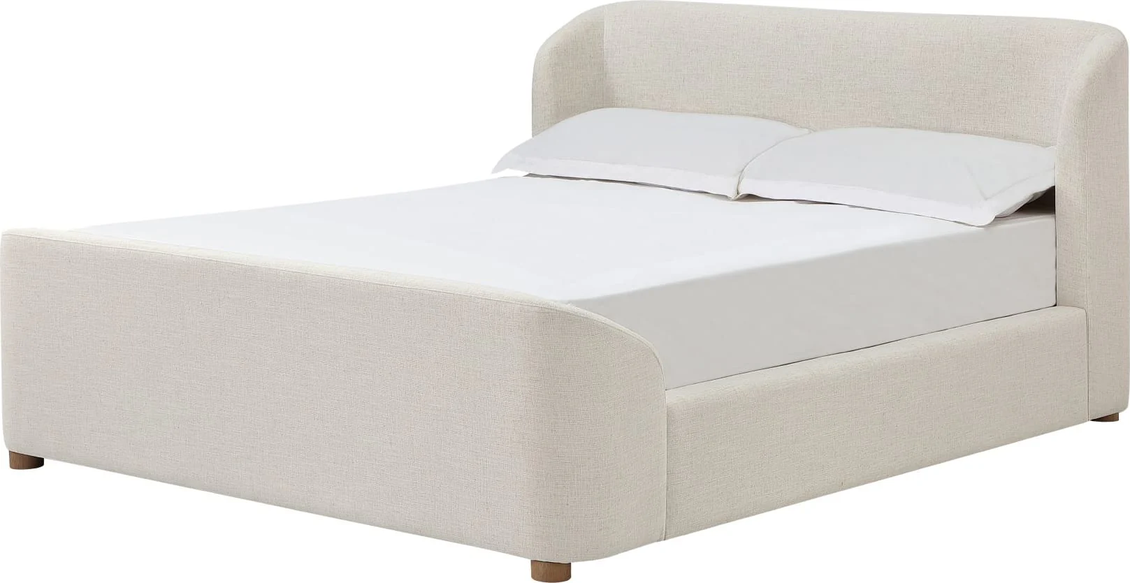 Kiki Whipped Honey Upholstered Full Bed - Image 3