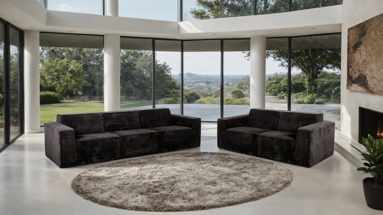 Kimara Black Loveseat - Image 2
