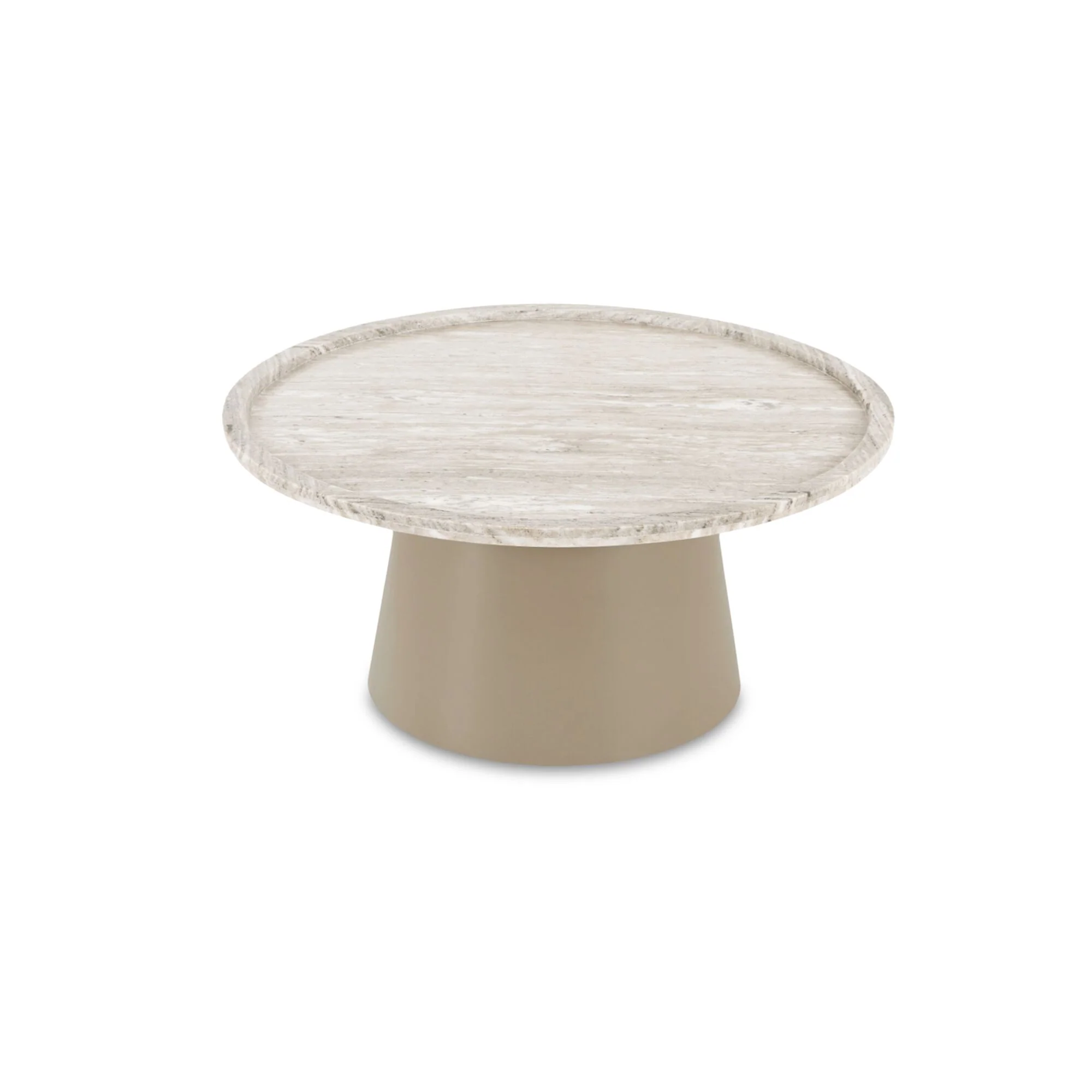 Kimberley White Marble Coffee Table - Image 3