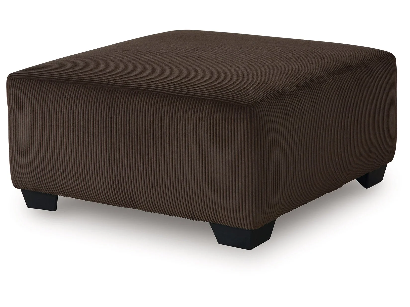 Kimlee Chocolate Oversized Accent Ottoman (Online Special Price)