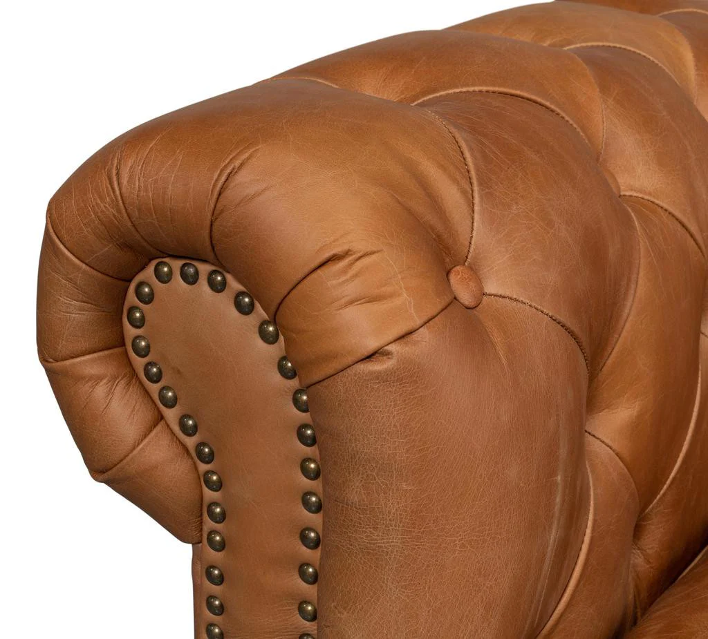 Kingston Brown Sofa - Image 5