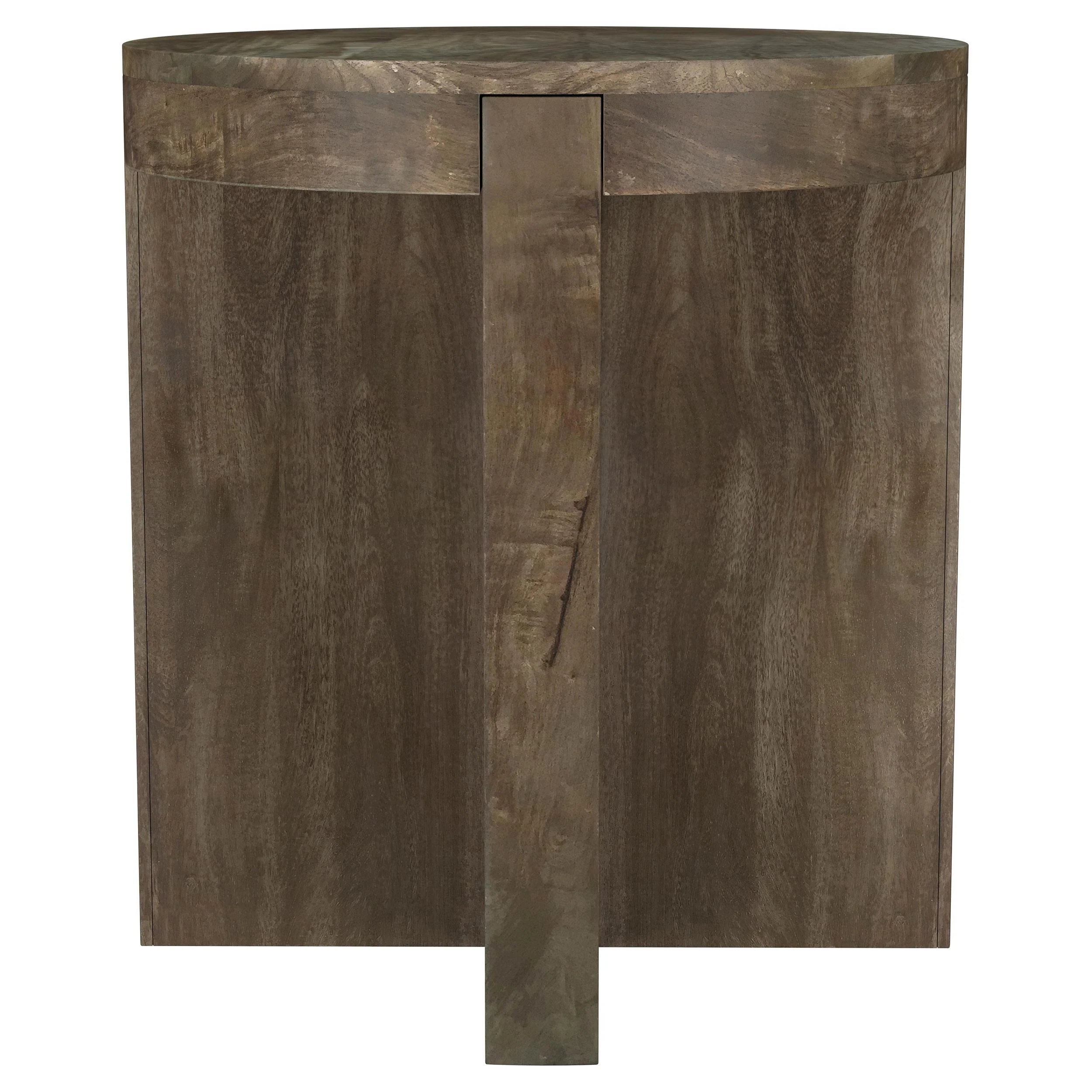 Kinkaid Brown 3-piece Solid Wood Coffee and End Table Set - Image 3