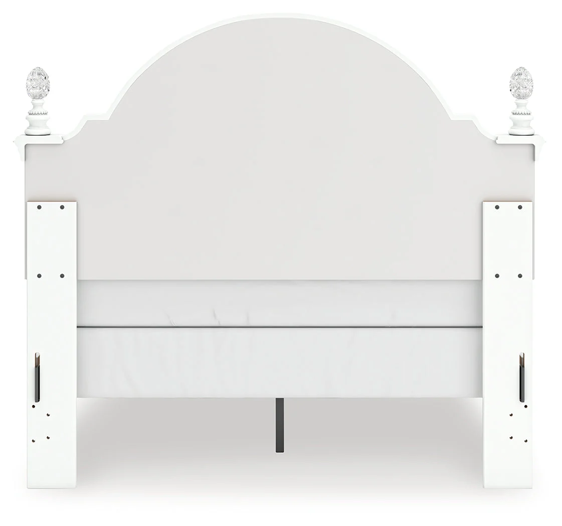 Kozlani White Full Upholstered Panel Bed (Online Special Price) - Image 7