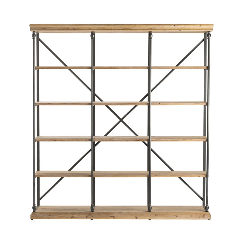 La Salle Brown/Black Bookshelf - Image 3