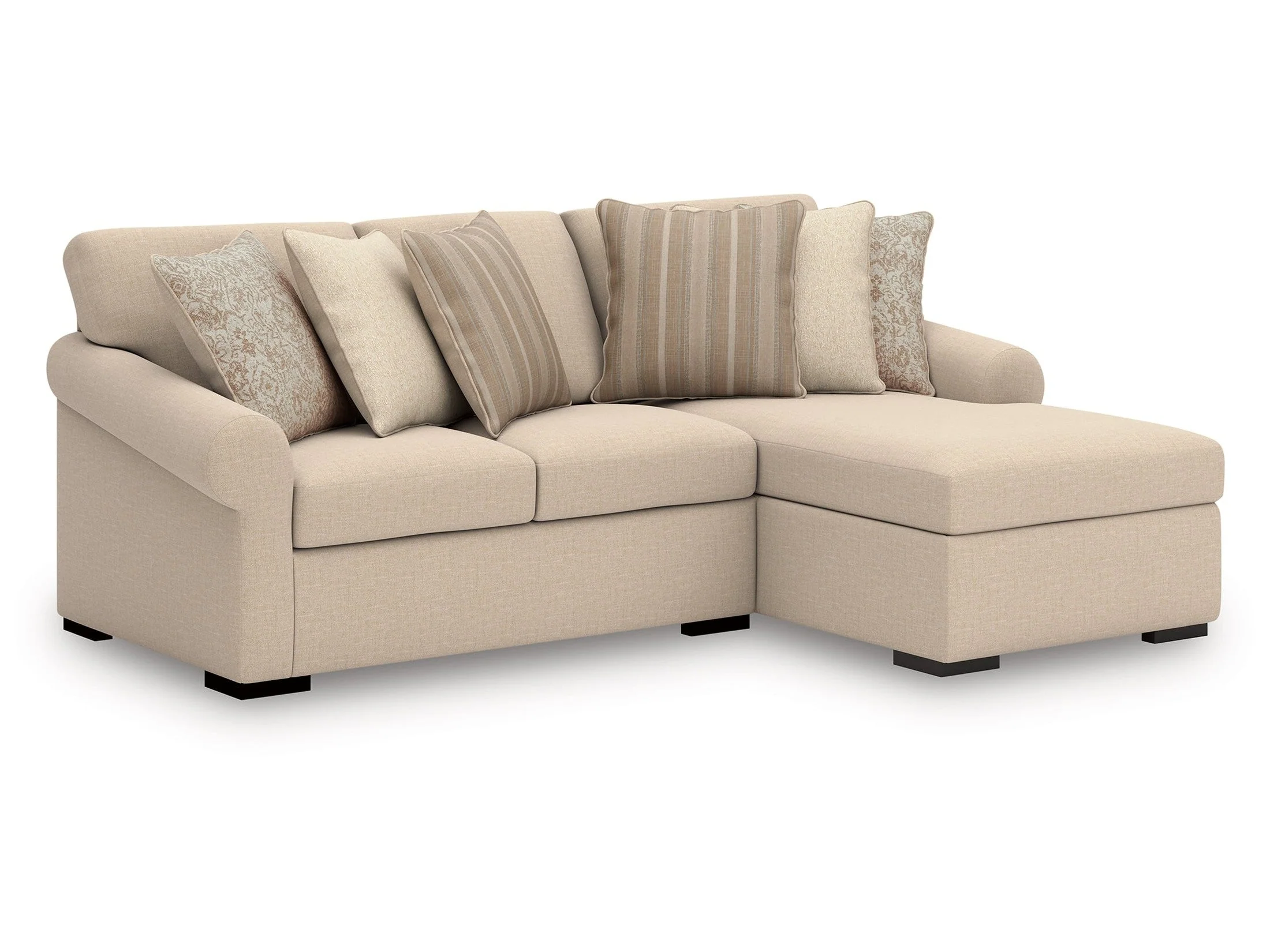 LadyMae Twill 2-Piece Sectional with Chaise (Online Special Price)
