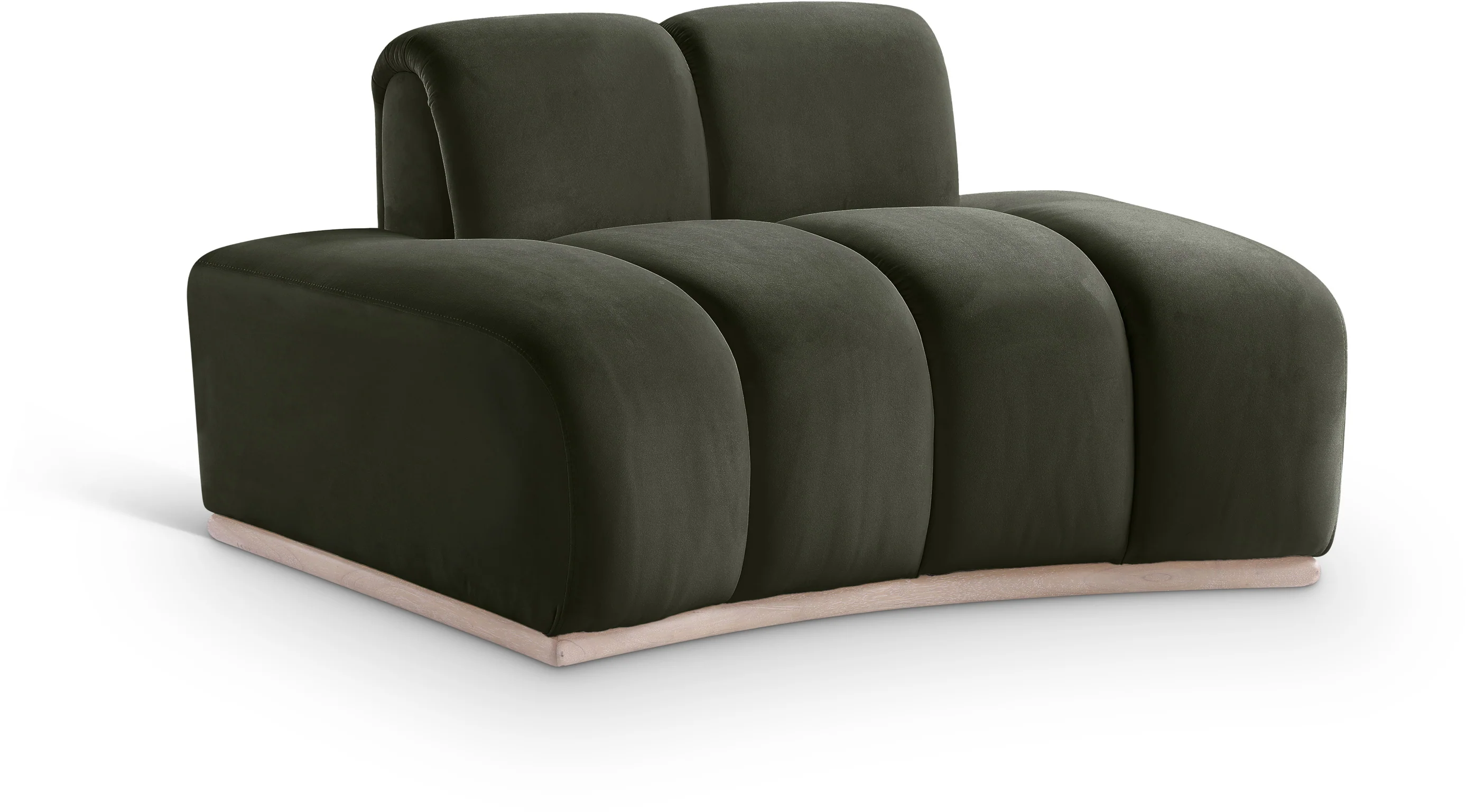 Laguna Green/Natural Upholstered Chair - Image 2