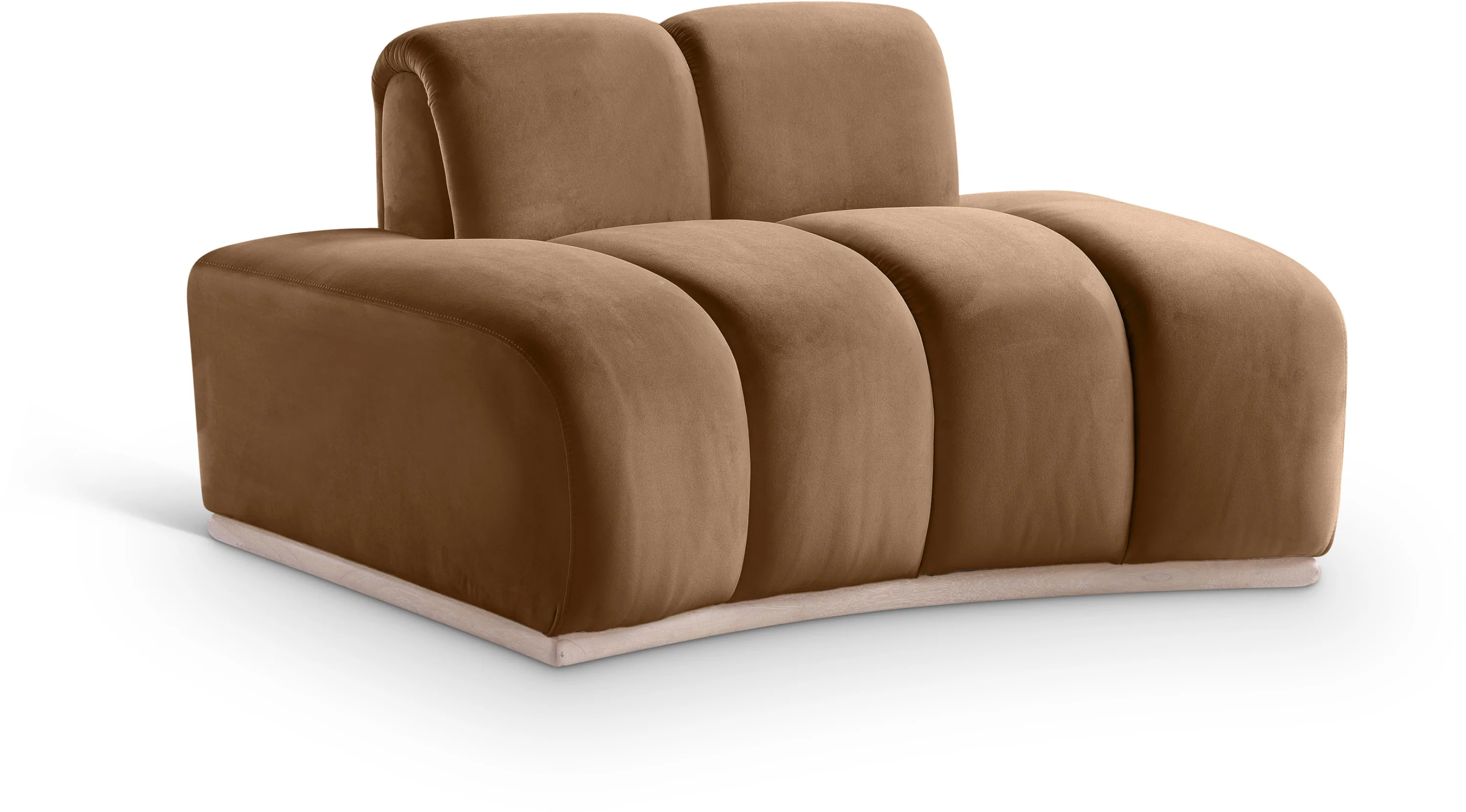 Laguna Saddle/Natural Upholstered Chair - Image 2