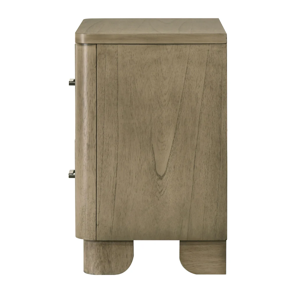 Lakkari Antique Oak Nightstand - Image 5