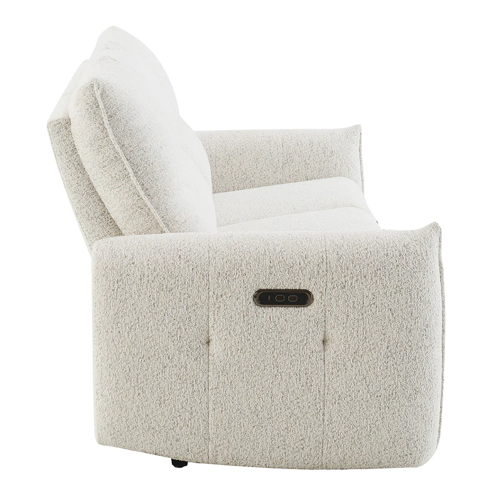 Lalisa Cream Power Motion Sofa - Image 5