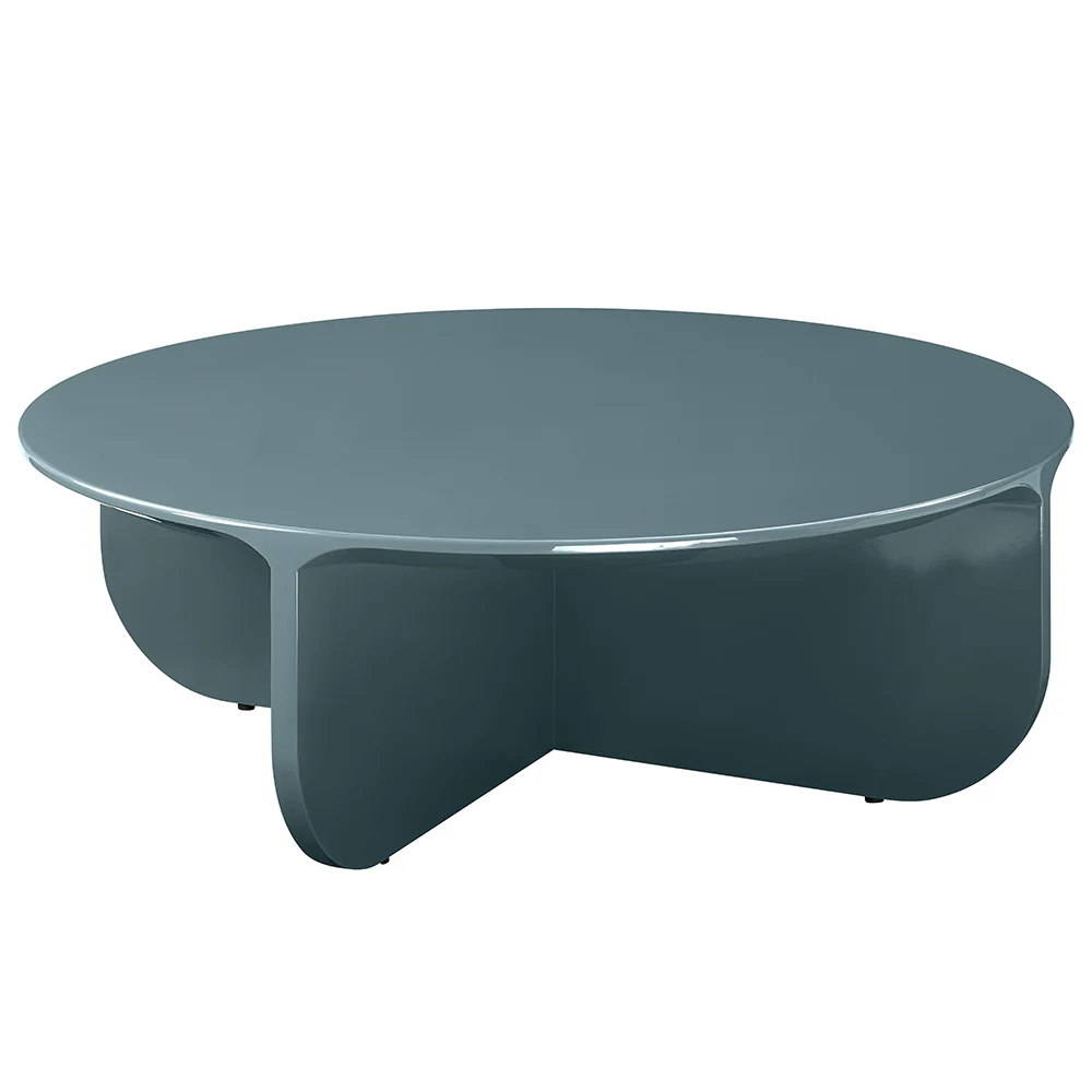 Lamond Teal High Gloss Coffee Table - Image 2