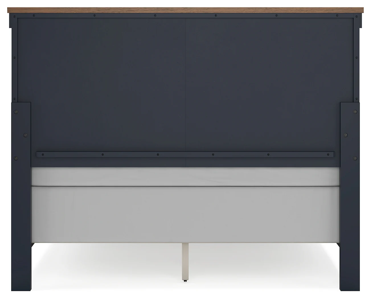 Landocken Brown/Blue Queen Panel Bed, Dresser and Mirror - Image 12