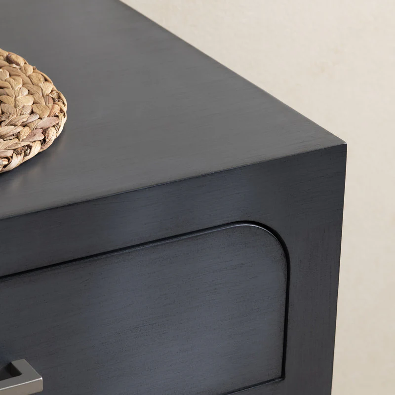 Langford Blue Three-Drawer Chest - Image 4