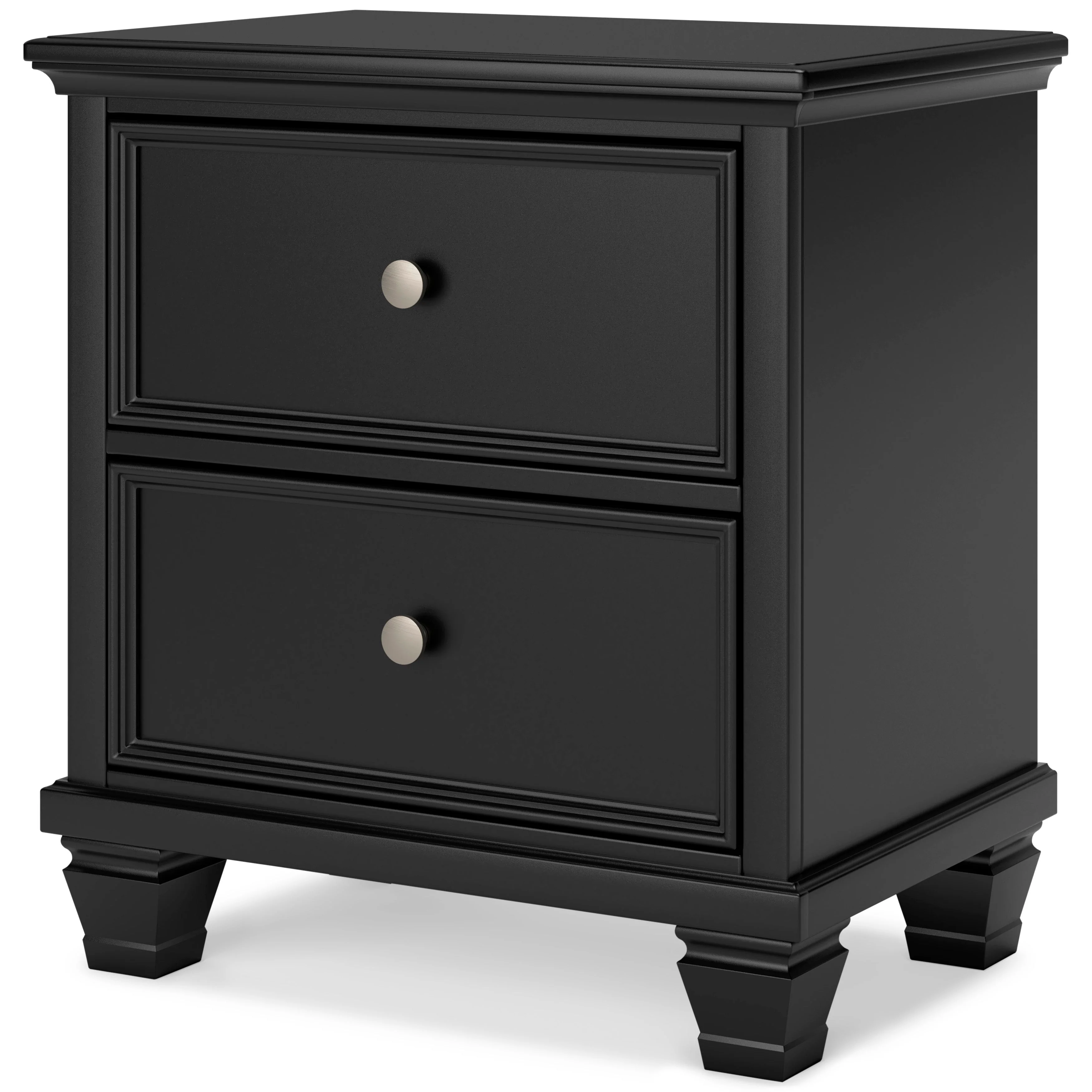 Lanolee Black California King Panel 4-Piece Bedroom Set - Image 11