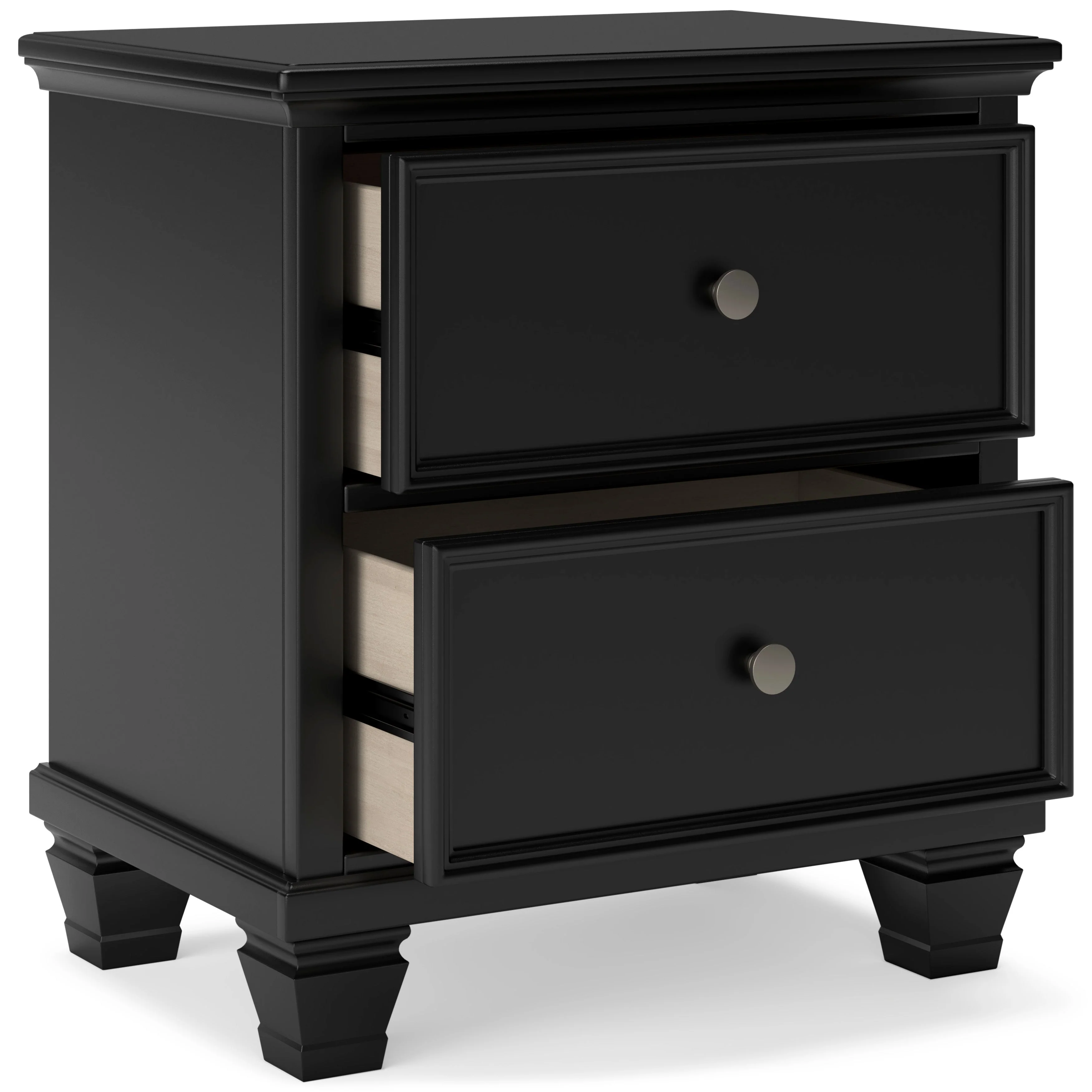 Lanolee Black California King Panel 4-Piece Bedroom Set - Image 12