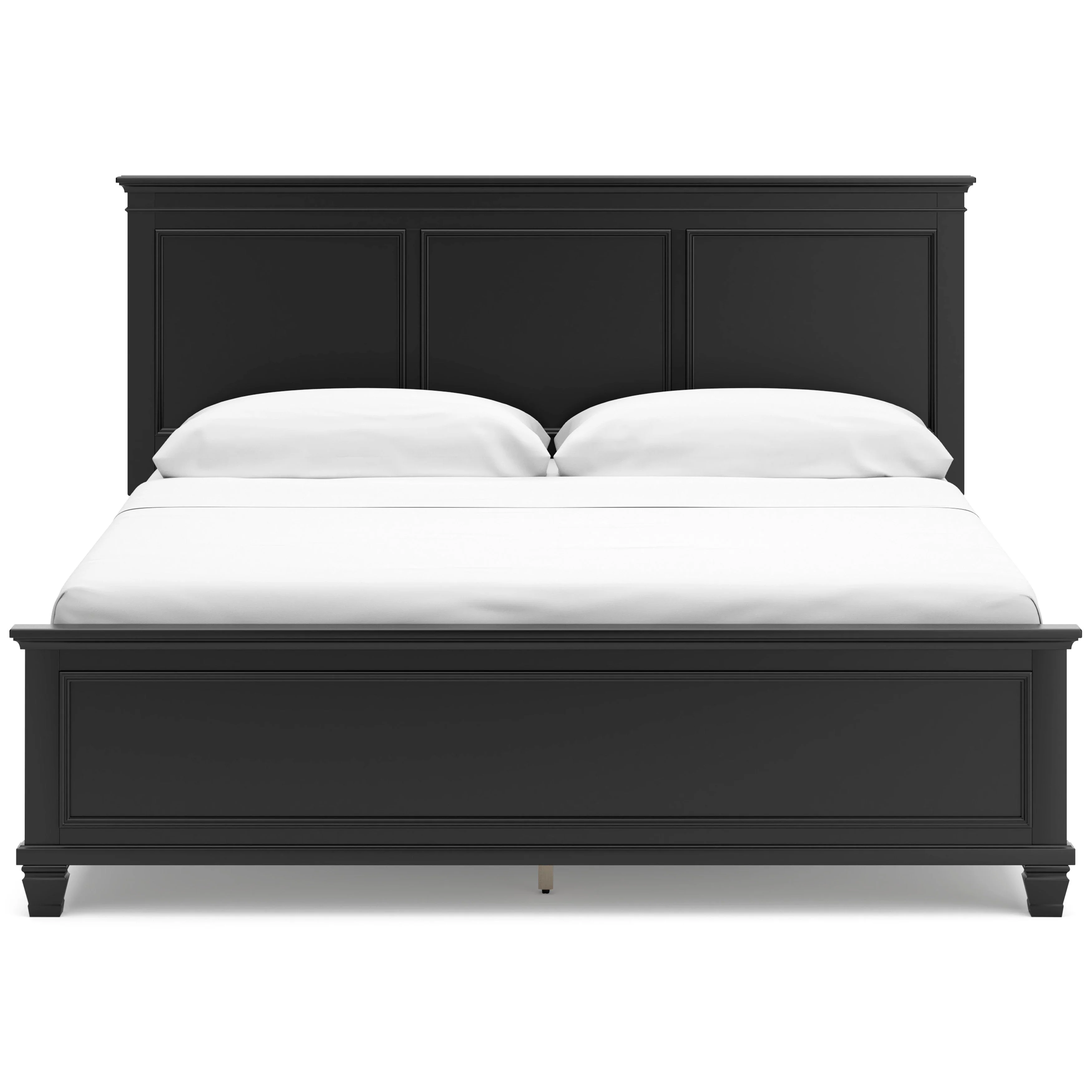 Lanolee Black California King Panel 4-Piece Bedroom Set (Online Special Price) - Image 6