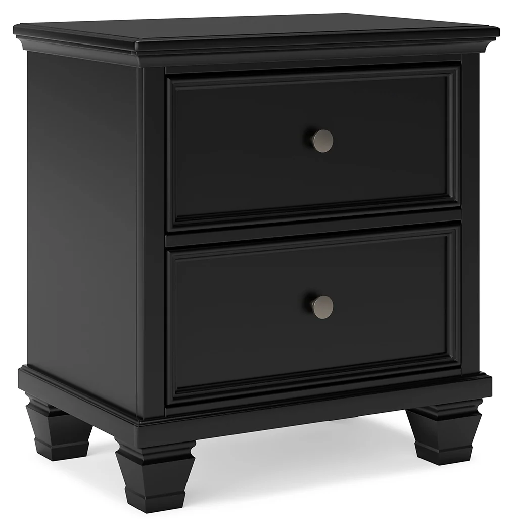 Lanolee Black California King Panel Bed, Dresser, Chest and 2 Nightstands (Online Special Price) - Image 25