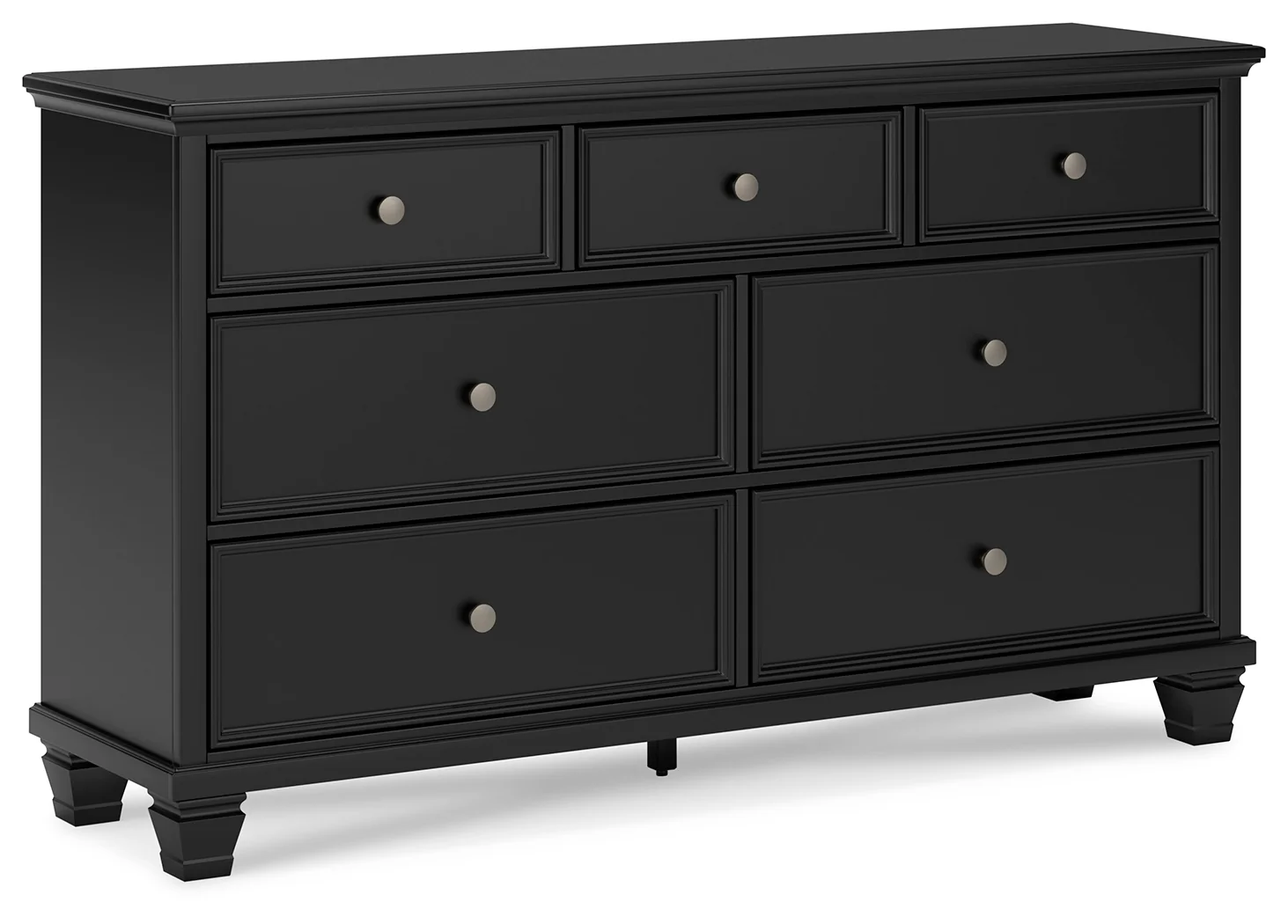 Lanolee Black California King Panel Bed, Dresser, Chest and 2 Nightstands (Online Special Price) - Image 3
