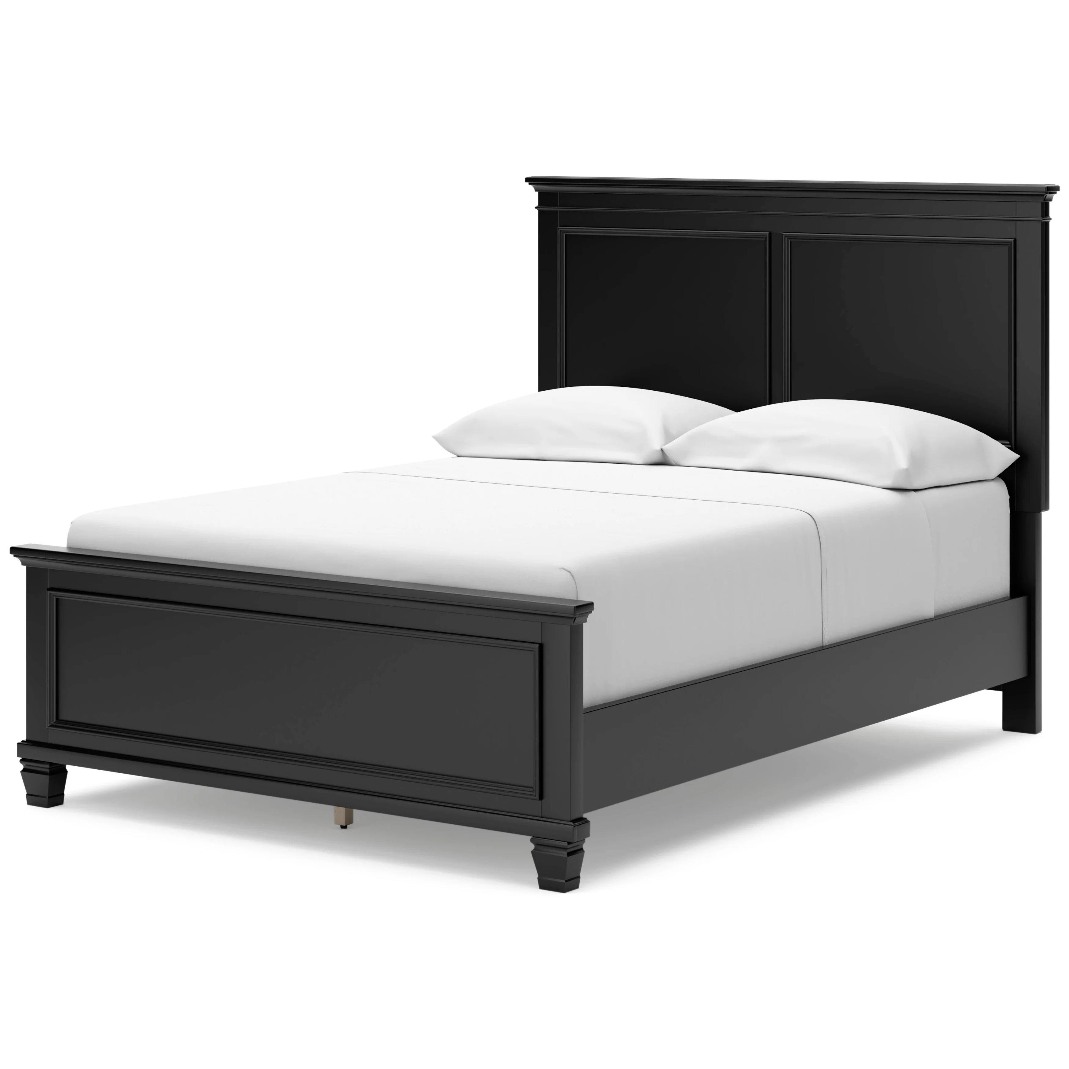 Lanolee Black Full Panel 4-Piece Bedroom Set - Image 6
