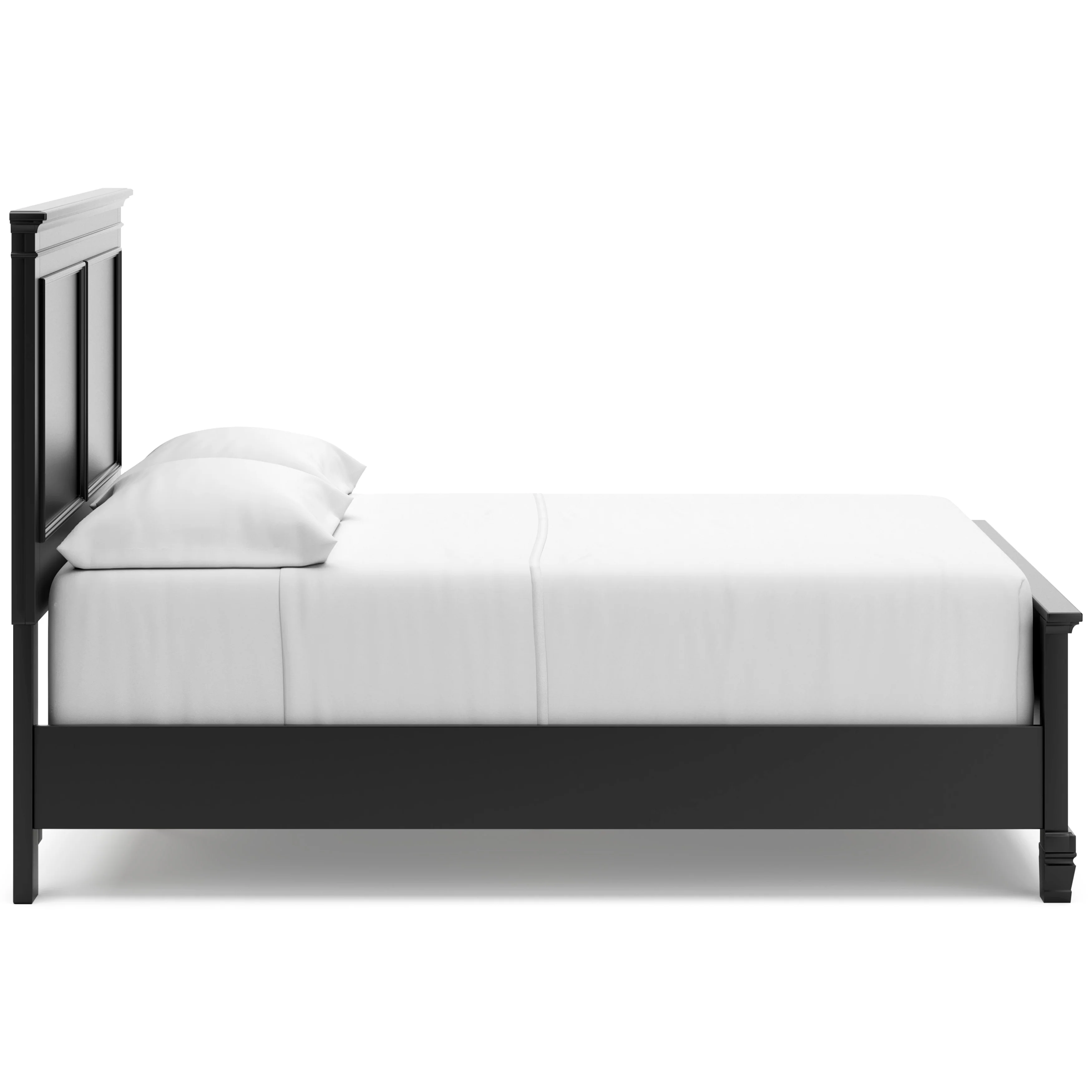 Lanolee Black Full Panel 4-Piece Bedroom Set - Image 8
