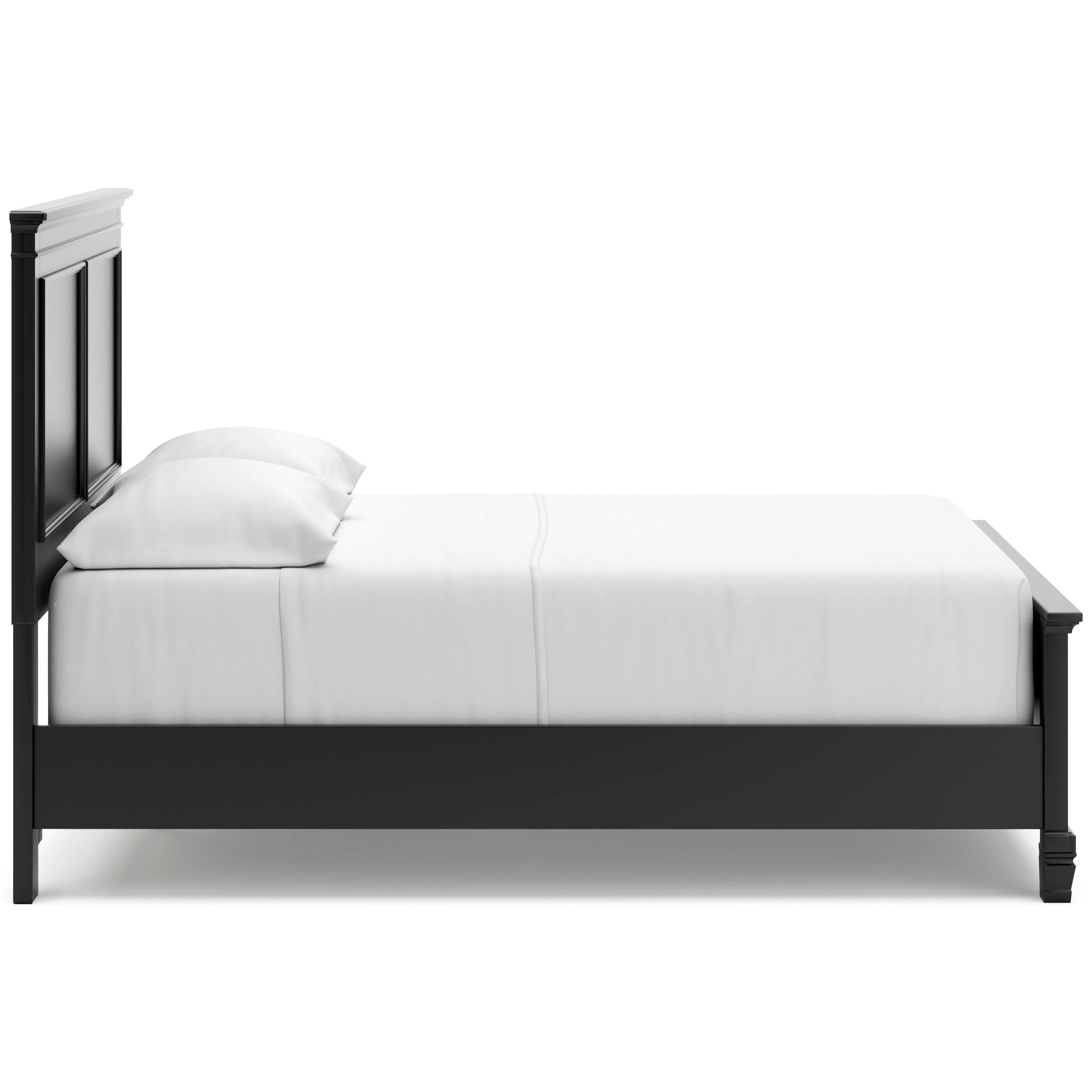 Lanolee Black Full Panel 5-Piece Bedroom Set w/ 2 Nightstands (Online Special Price) - Image 8