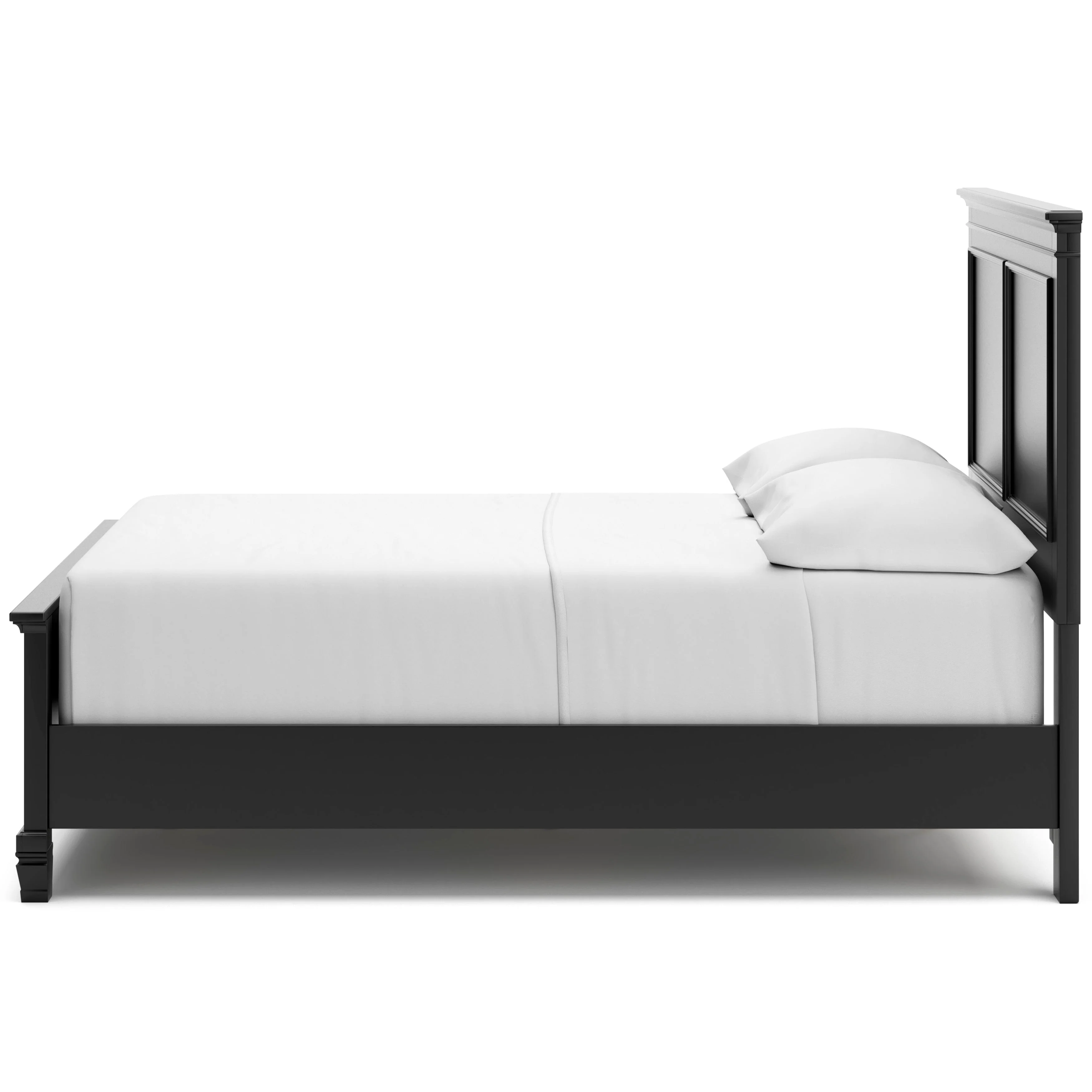 Lanolee Black Full Panel 6-Piece Bedroom Set w/ 2 Nightstands (Online Special Price) - Image 9