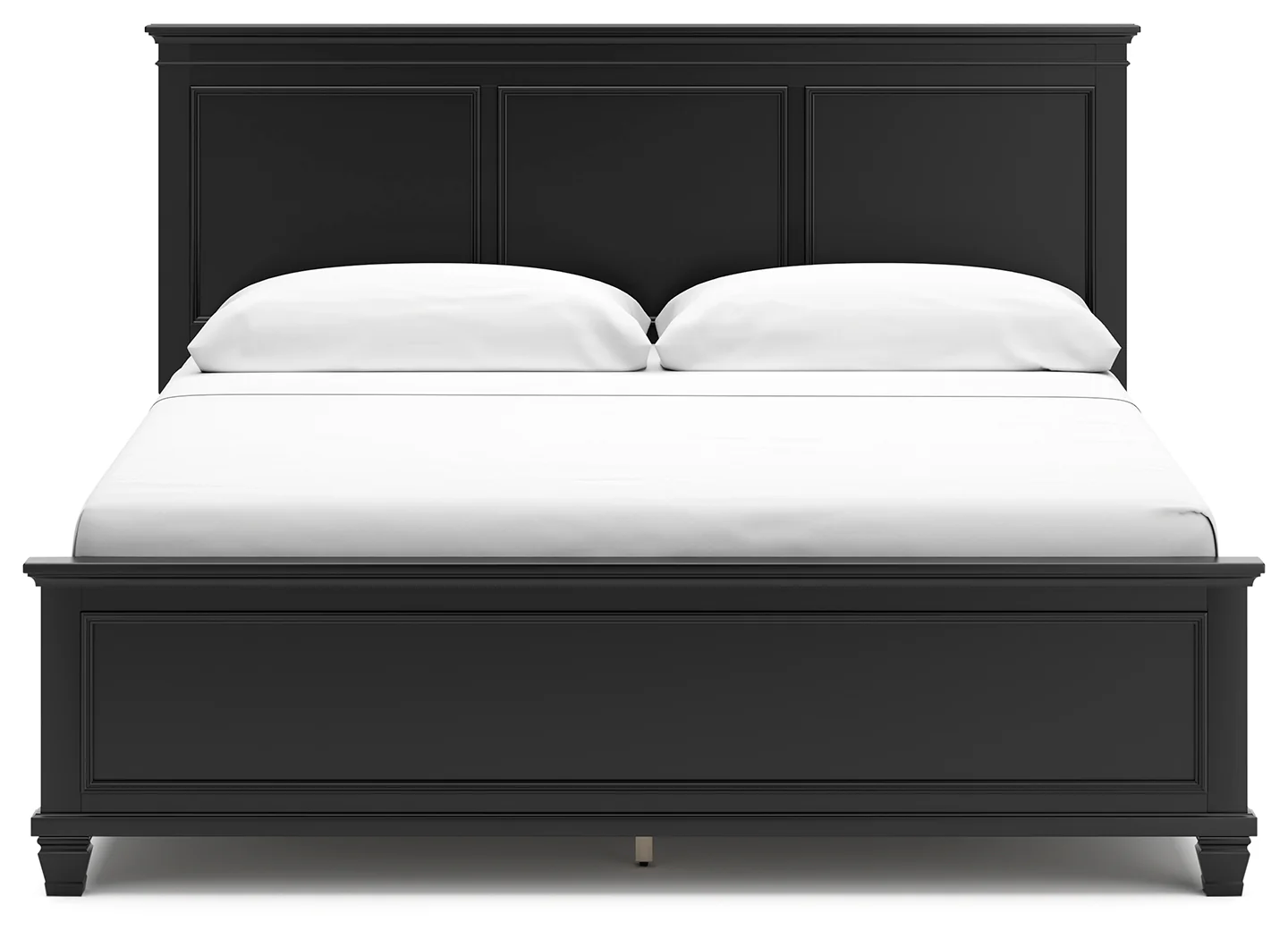 Lanolee Black King Panel Bed, Dresser, Mirror and Nightstand - Image 9